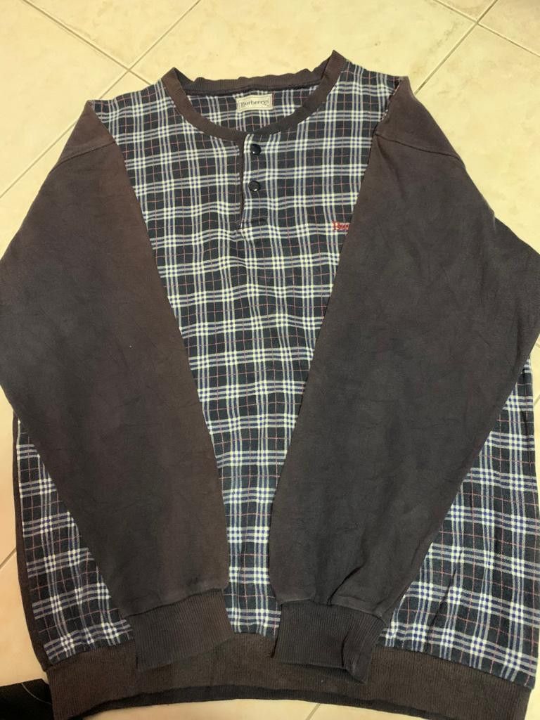 Burberry Vintage Burberrys Checkered button Size US M / EU 48-50 / 2 - 7 Thumbnail