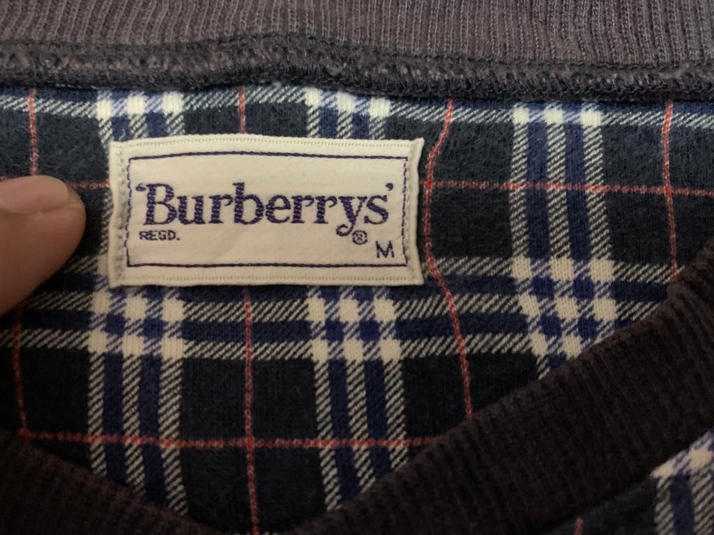 Burberry Vintage Burberrys Checkered button Size US M / EU 48-50 / 2 - 11 Thumbnail