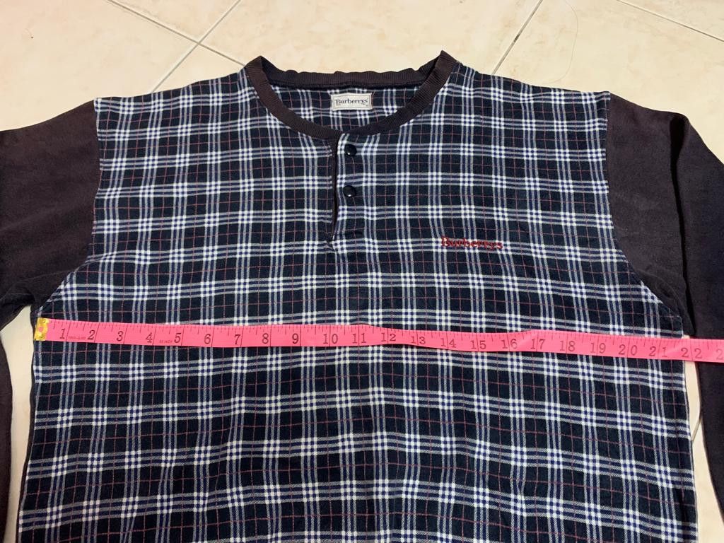 Burberry Vintage Burberrys Checkered button Size US M / EU 48-50 / 2 - 14 Thumbnail
