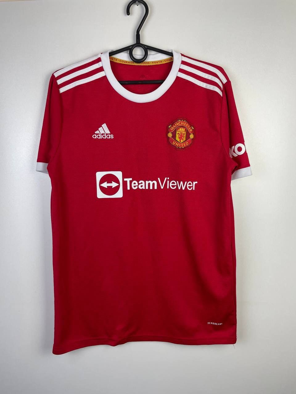 Vintage Manchester United adidas vintage t-shirt size M Size US M / EU 48-50 / 2 - 1 Thumbnail