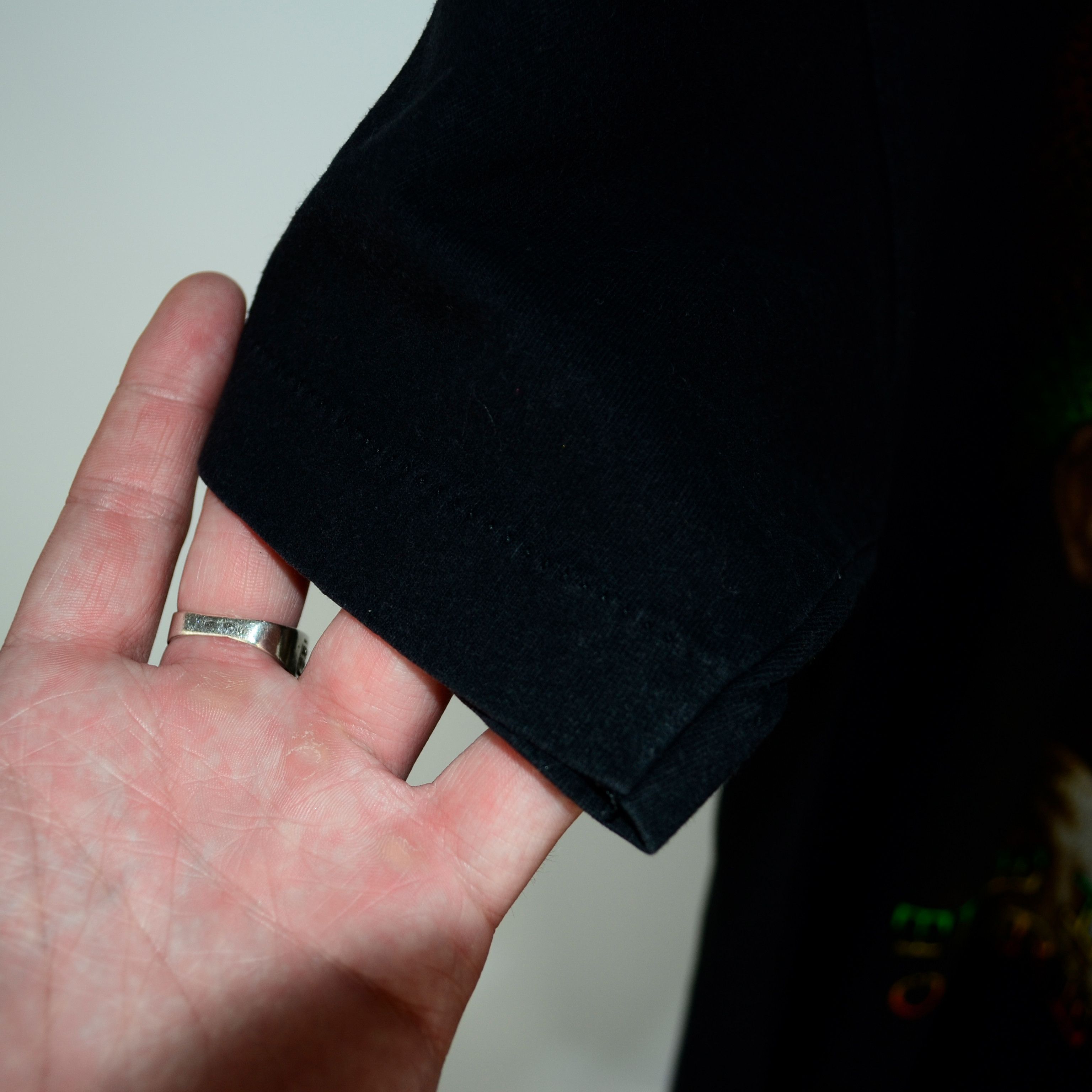 Other Baby Marley vintage t-shirt 90s single stitch black faded Size US XL / EU 56 / 4 - 4 Thumbnail