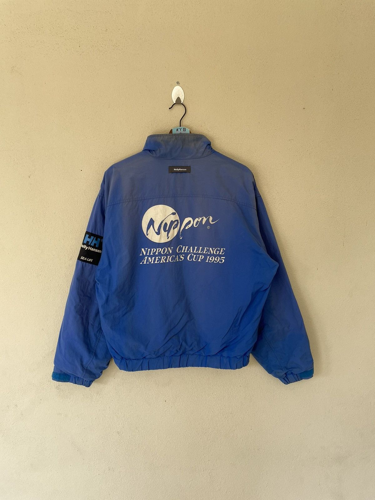 Helly Hansen × Vintage VINTAGE SUN FADED HELLY HANSEN NORWAY JACKET Size US L / EU 52-54 / 3 - 1 Thumbnail