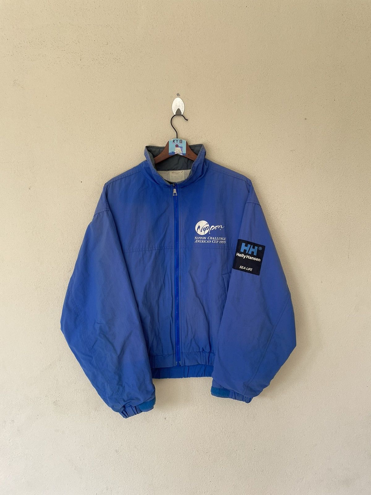 Helly Hansen × Vintage VINTAGE SUN FADED HELLY HANSEN NORWAY JACKET Size US L / EU 52-54 / 3 - 4 Thumbnail