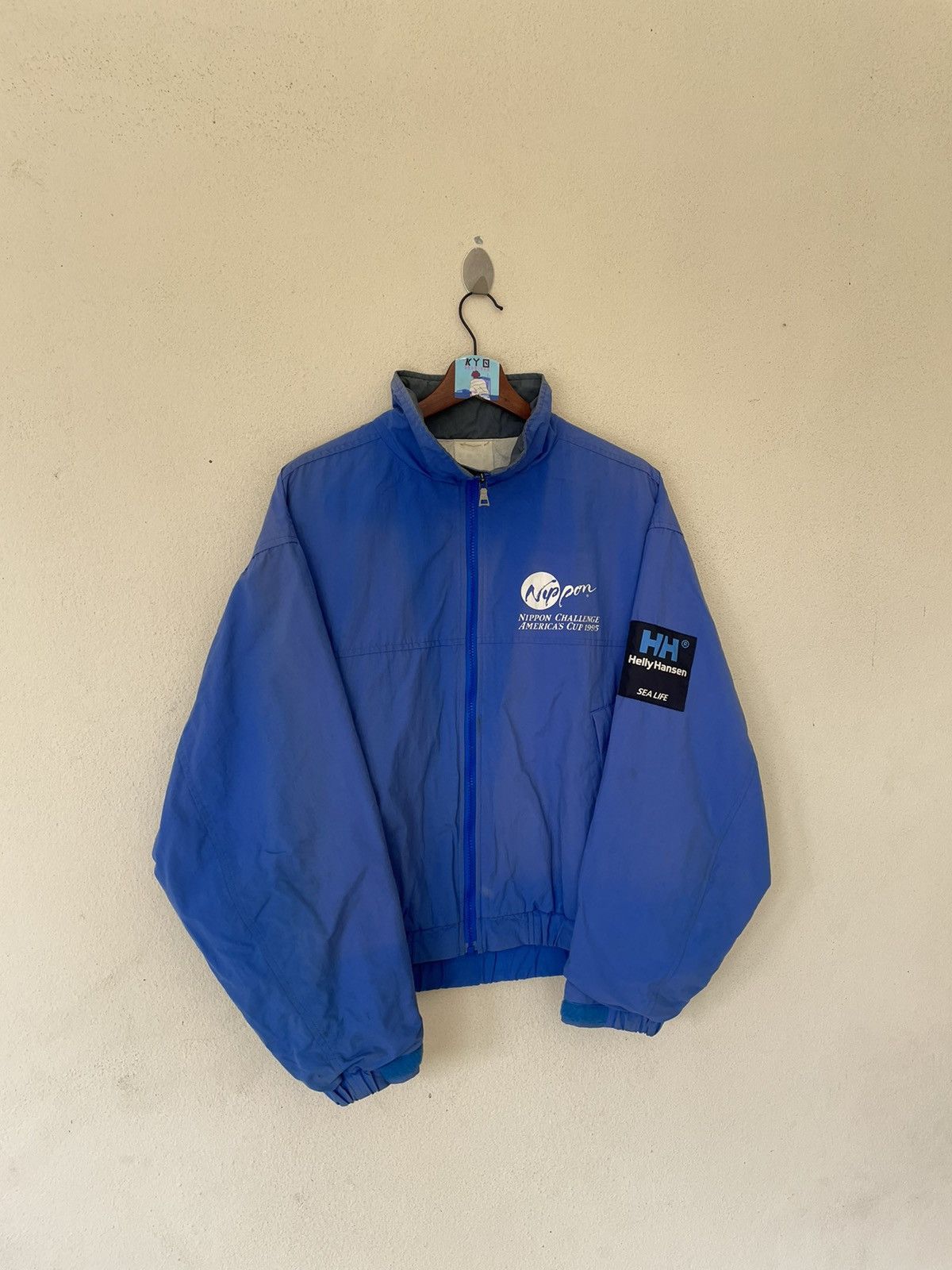 Helly Hansen × Vintage VINTAGE SUN FADED HELLY HANSEN NORWAY JACKET Size US L / EU 52-54 / 3 - 5 Thumbnail