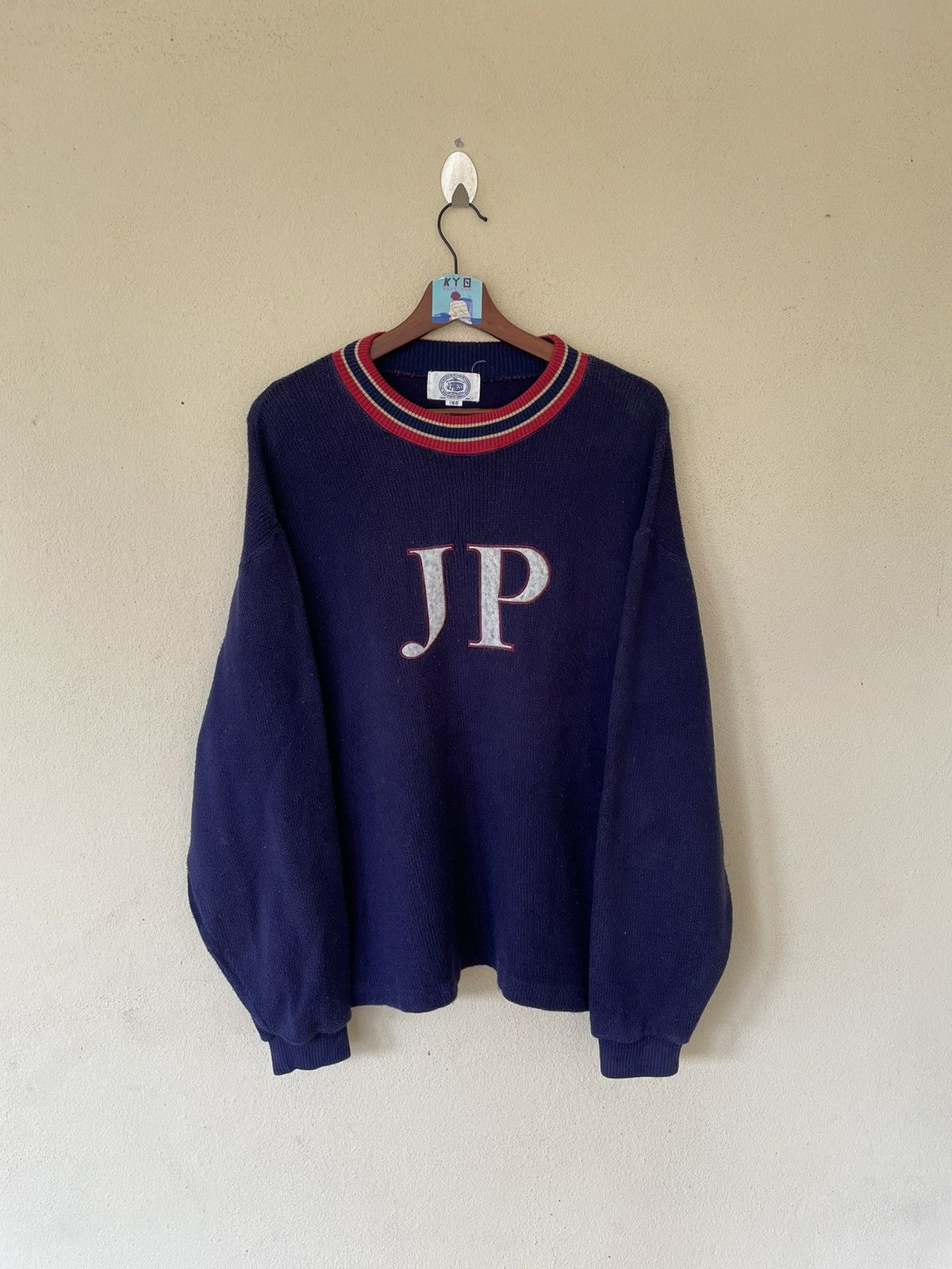 J. Press × Japanese Brand × Vintage VINTAGE J.PRESS BIG LOGO SWEATSHIRT Size US L / EU 52-54 / 3 - 3 Thumbnail
