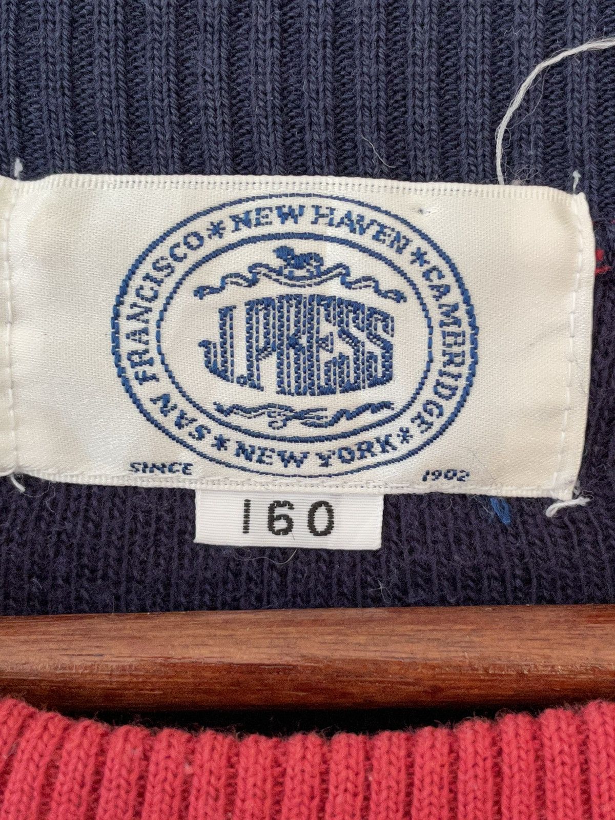 J. Press × Japanese Brand × Vintage VINTAGE J.PRESS BIG LOGO SWEATSHIRT Size US L / EU 52-54 / 3 - 9 Thumbnail