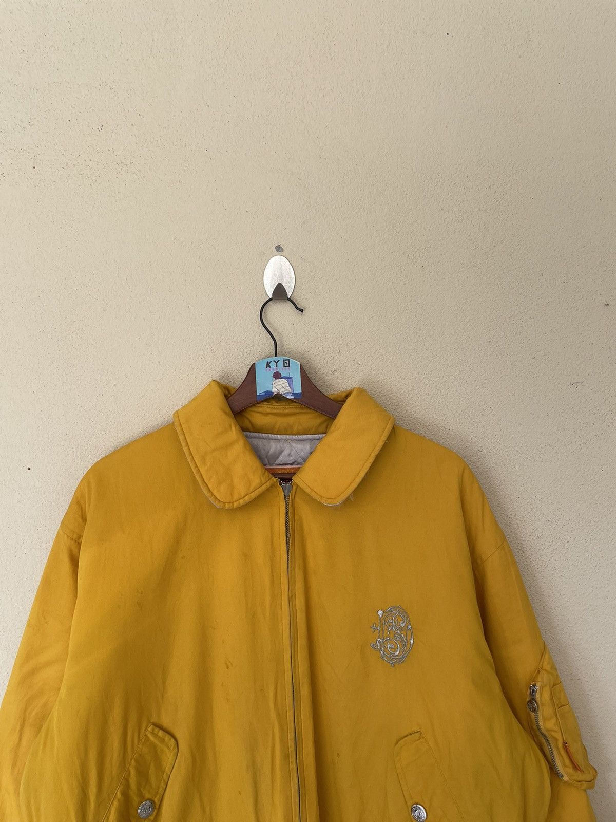 Japanese Brand × Vintage VINTAGE EMBROIDERED POU DOU DOU AUTUMN-WINTER BOMBER JACKET Size US L / EU 52-54 / 3 - 8 Thumbnail
