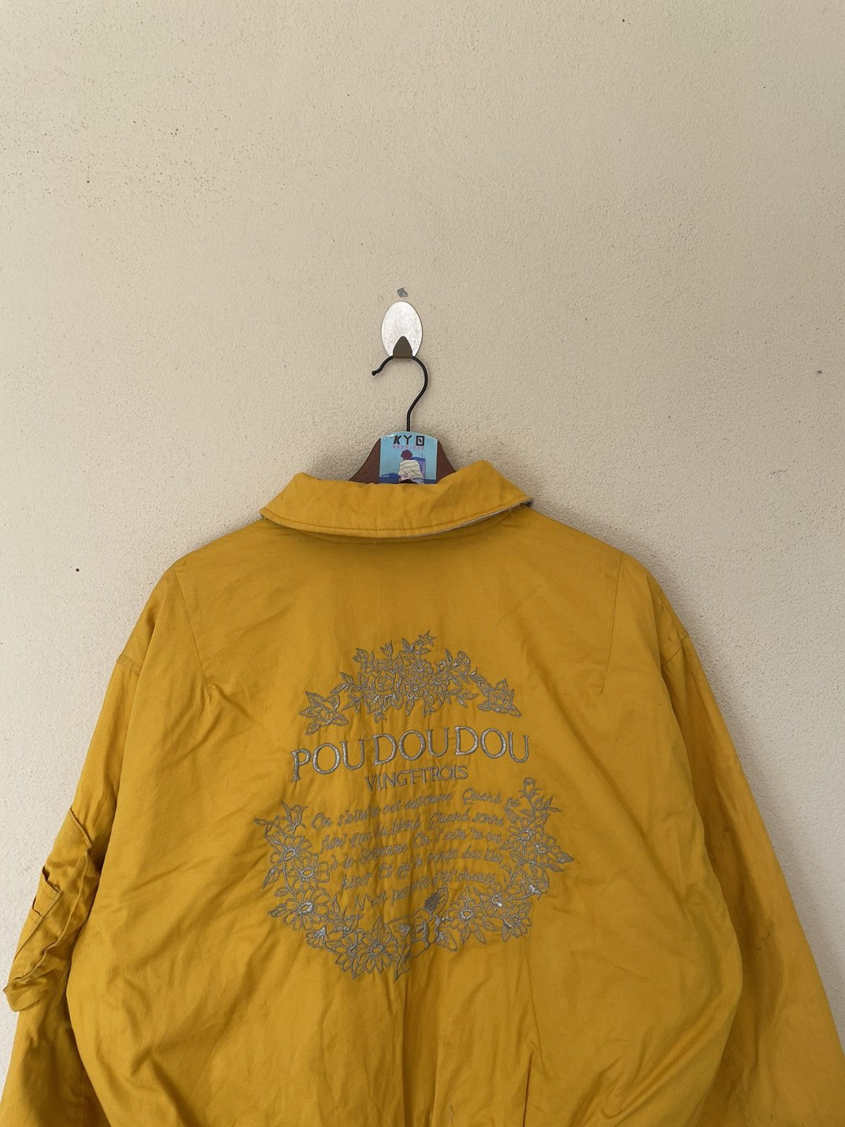 Japanese Brand × Vintage VINTAGE EMBROIDERED POU DOU DOU AUTUMN-WINTER BOMBER JACKET Size US L / EU 52-54 / 3 - 5 Thumbnail