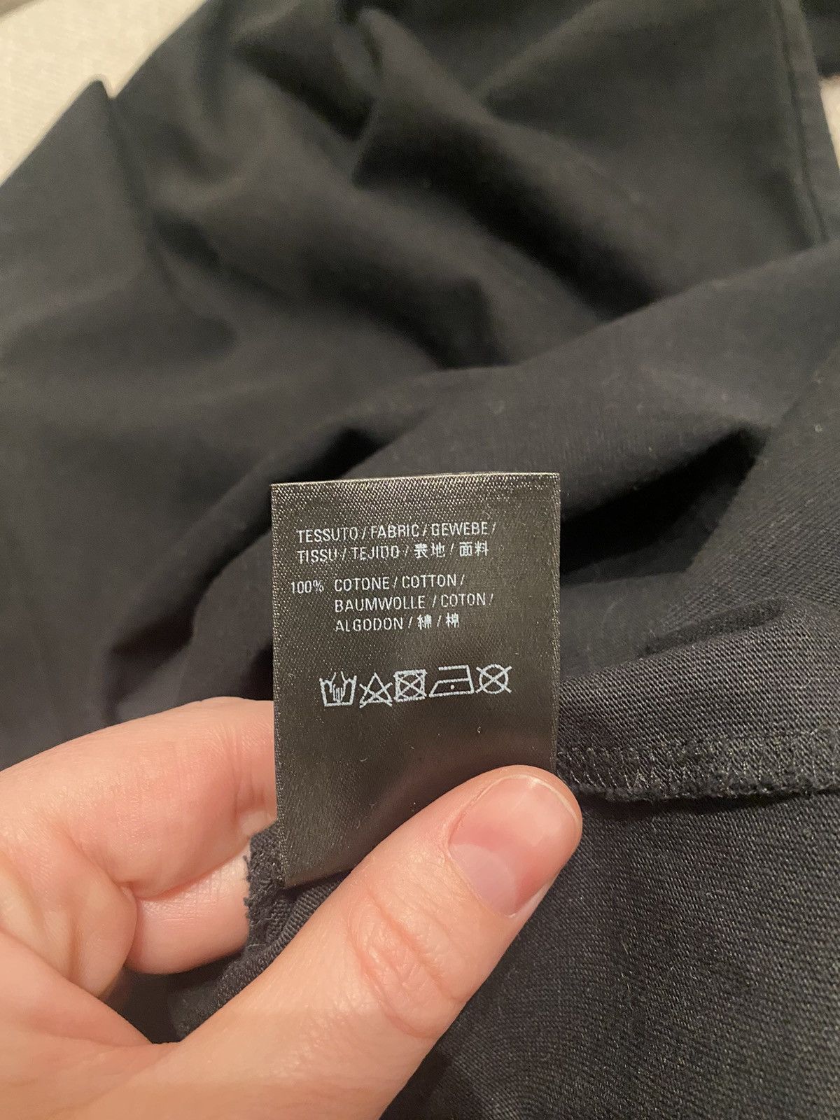 Balenciaga BALENCIAGA LONG SLEEVE OVERSIZE (FITS LIKE M) DEFILE TEE Size US XXS / EU 40 - 8 Thumbnail
