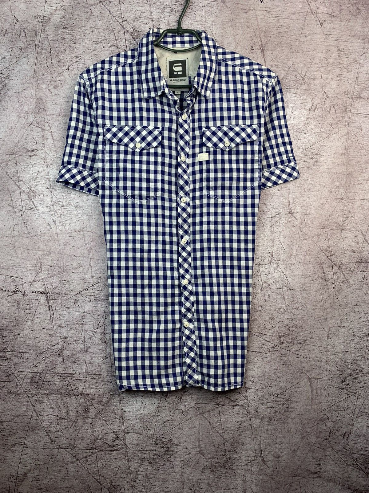 G-Star G Star Raw Mens Short Sleeve Shirt Size US L / EU 52-54 / 3 - 1 Thumbnail