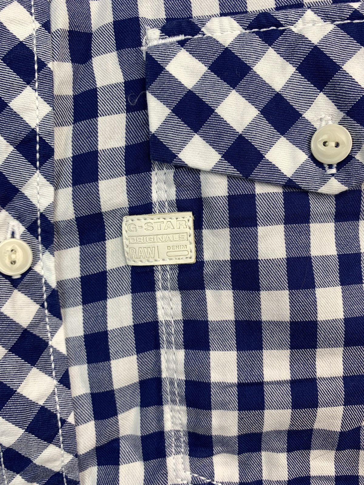 G-Star G Star Raw Mens Short Sleeve Shirt Size US L / EU 52-54 / 3 - 4 Thumbnail