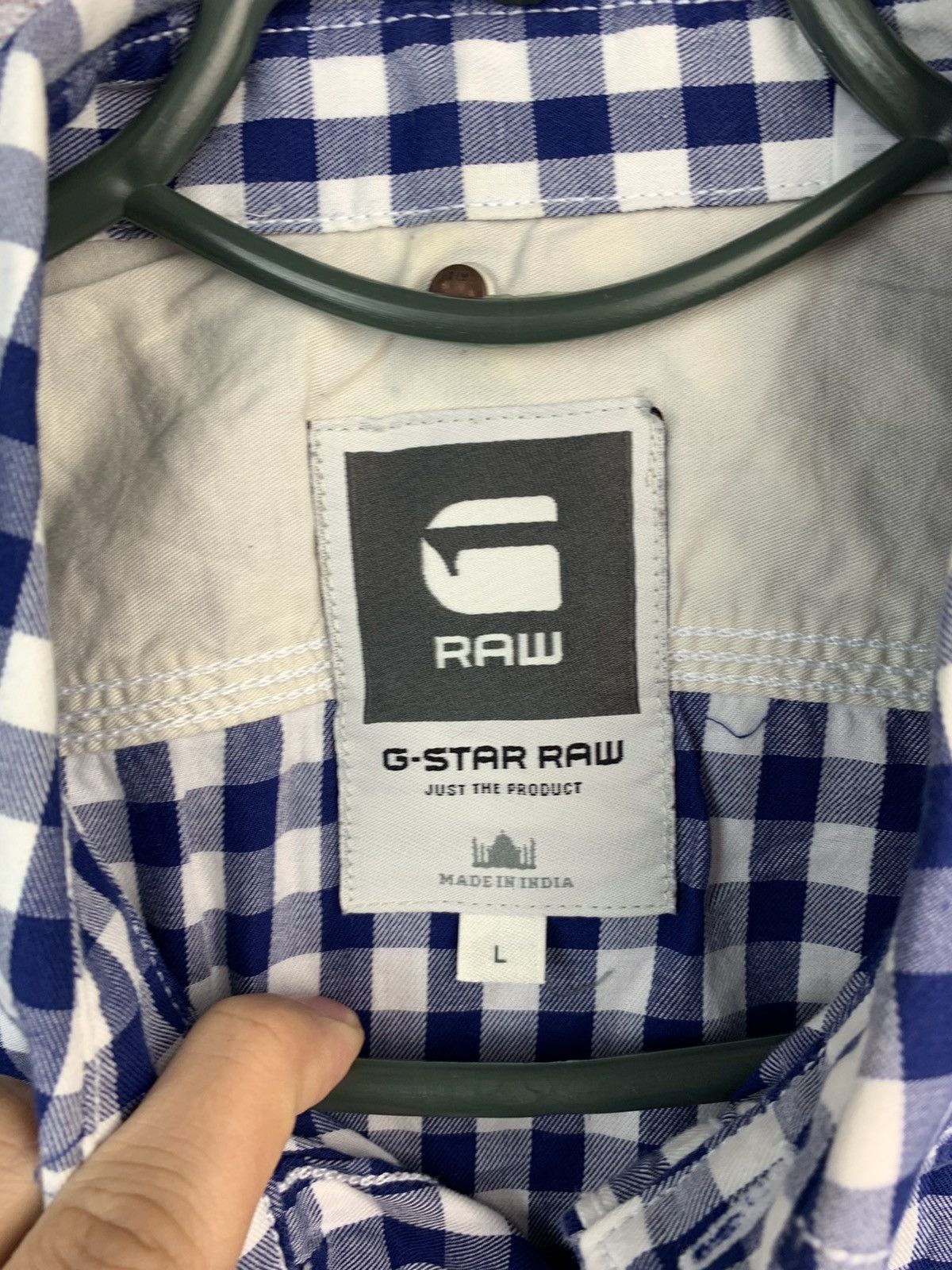 G-Star G Star Raw Mens Short Sleeve Shirt Size US L / EU 52-54 / 3 - 5 Thumbnail