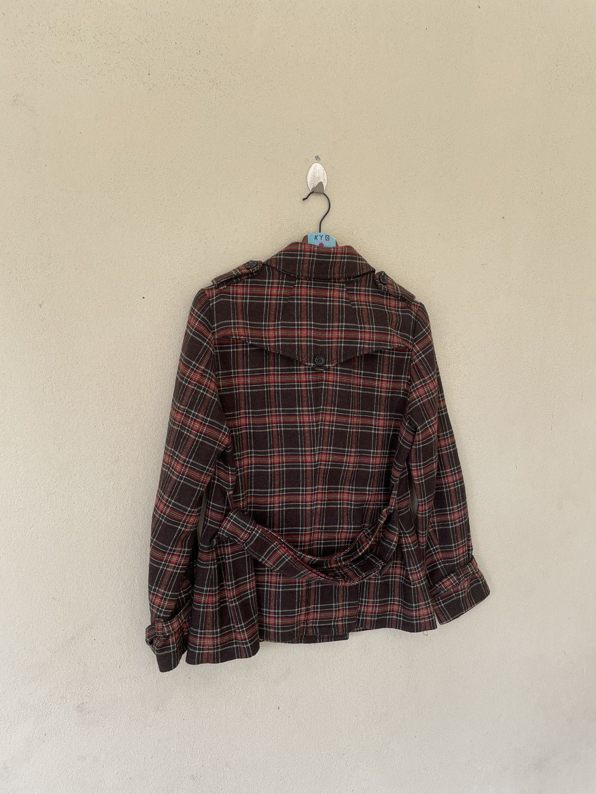 Designer × Japanese Brand VINTAGE ATSURO TAYAMA AT TARTAN JACKET Size US M / EU 48-50 / 2 - 5 Thumbnail