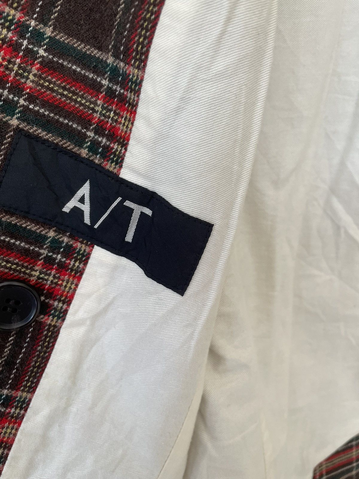 Designer × Japanese Brand VINTAGE ATSURO TAYAMA AT TARTAN JACKET Size US M / EU 48-50 / 2 - 8 Thumbnail