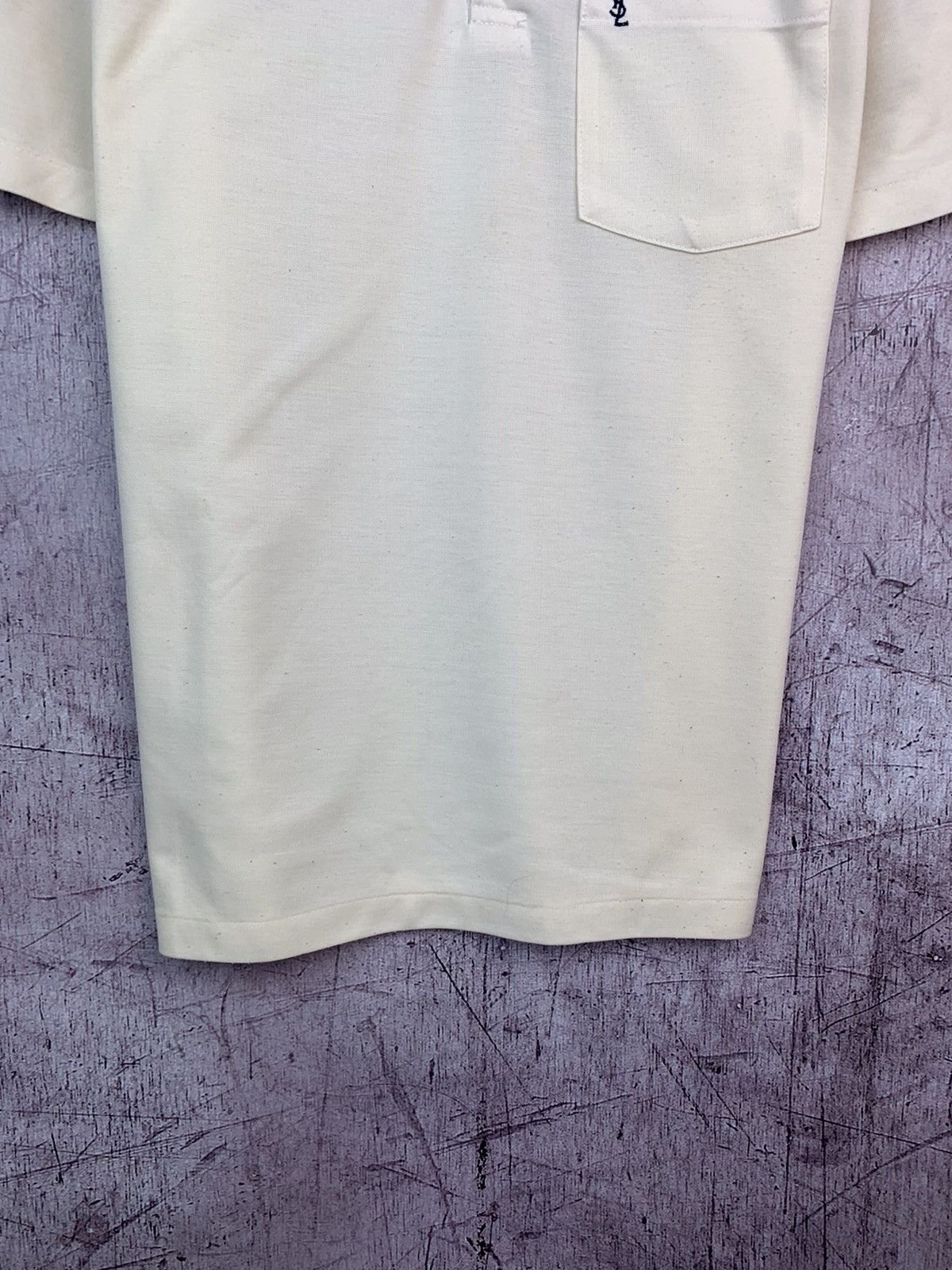 Vintage Vintage Yves Saint Laurent Rare Polo Size US L / EU 52-54 / 3 - 3 Thumbnail