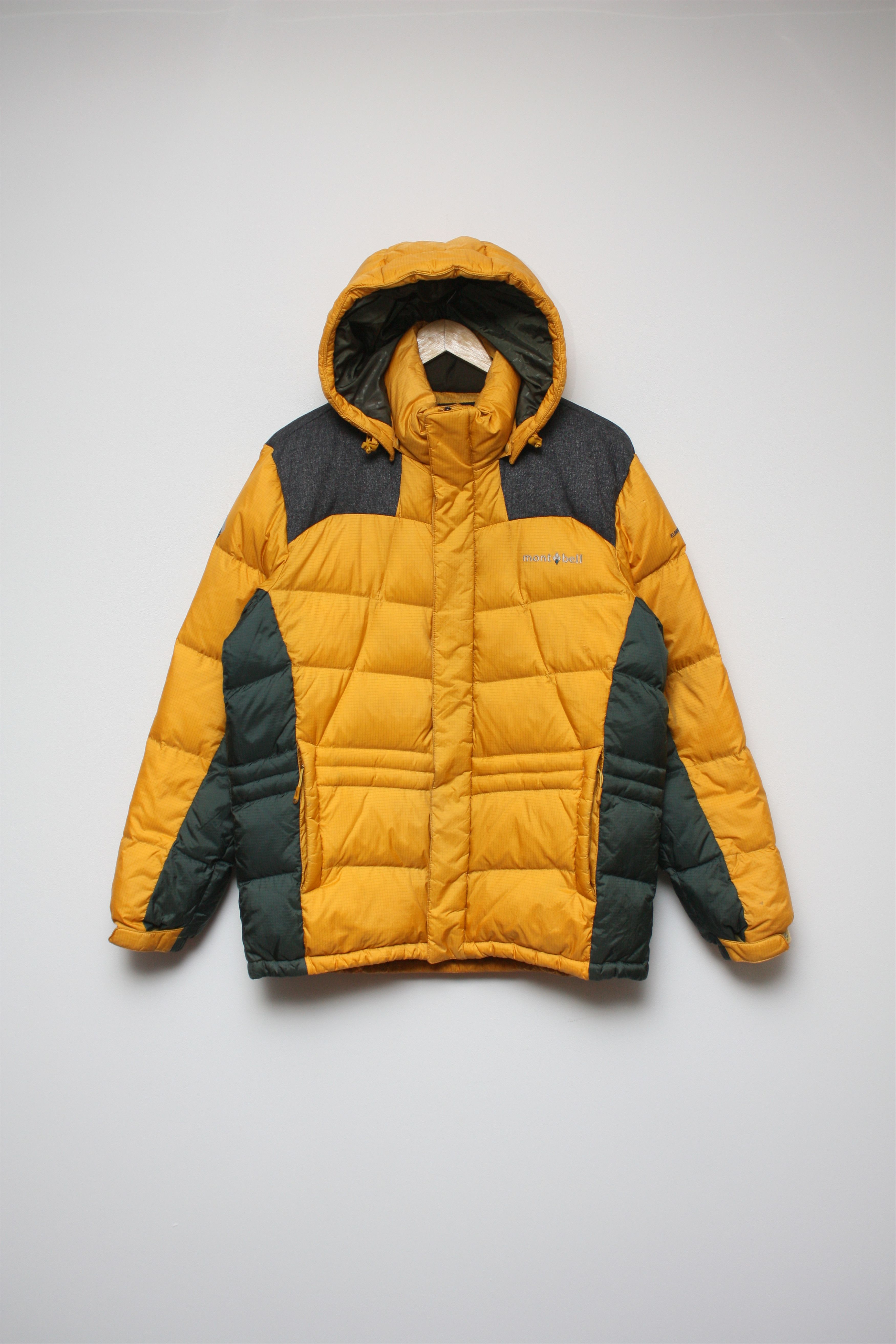 Montbell Montbell Yellow Puffer Down Jacket Size US M / EU 48-50 / 2 - 2 Thumbnail