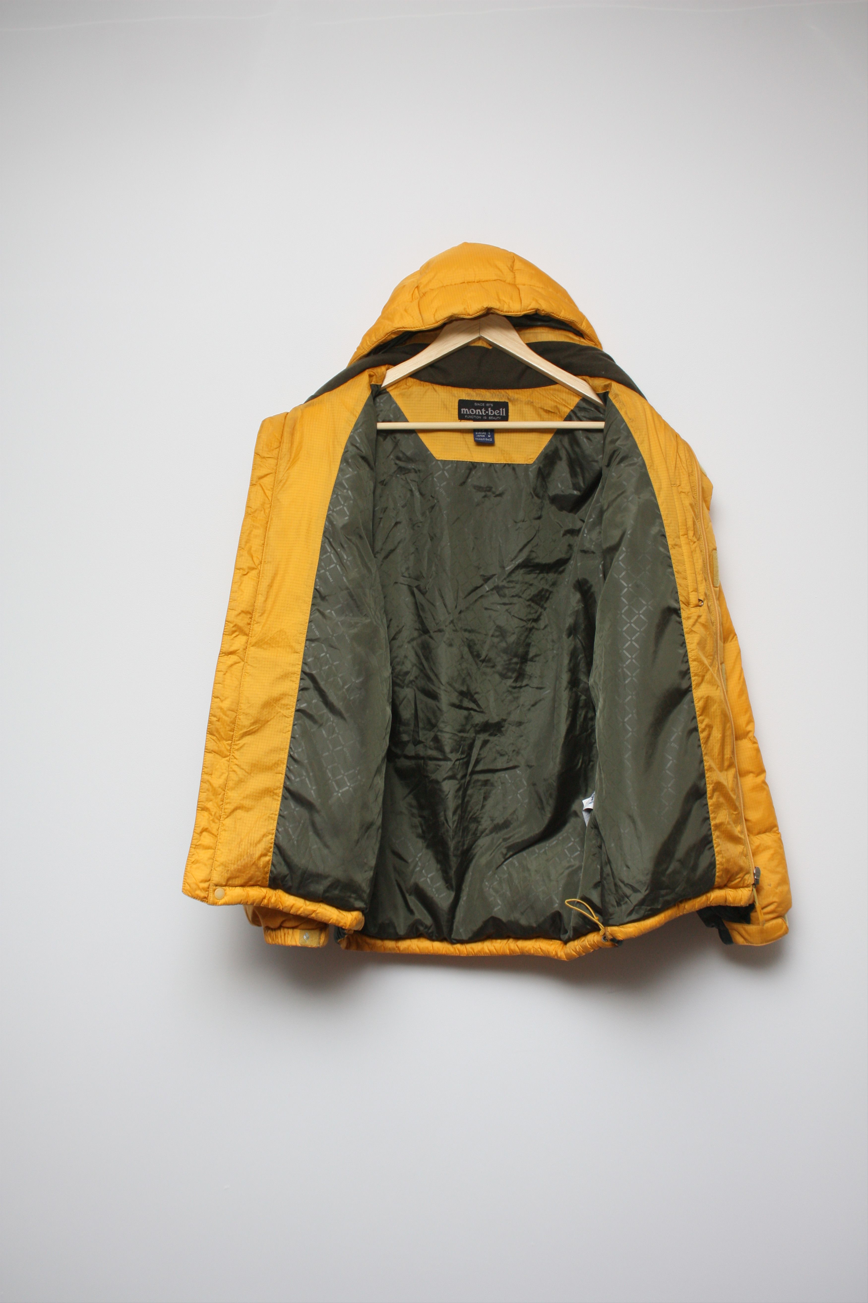 Montbell Montbell Yellow Puffer Down Jacket Size US M / EU 48-50 / 2 - 4 Thumbnail