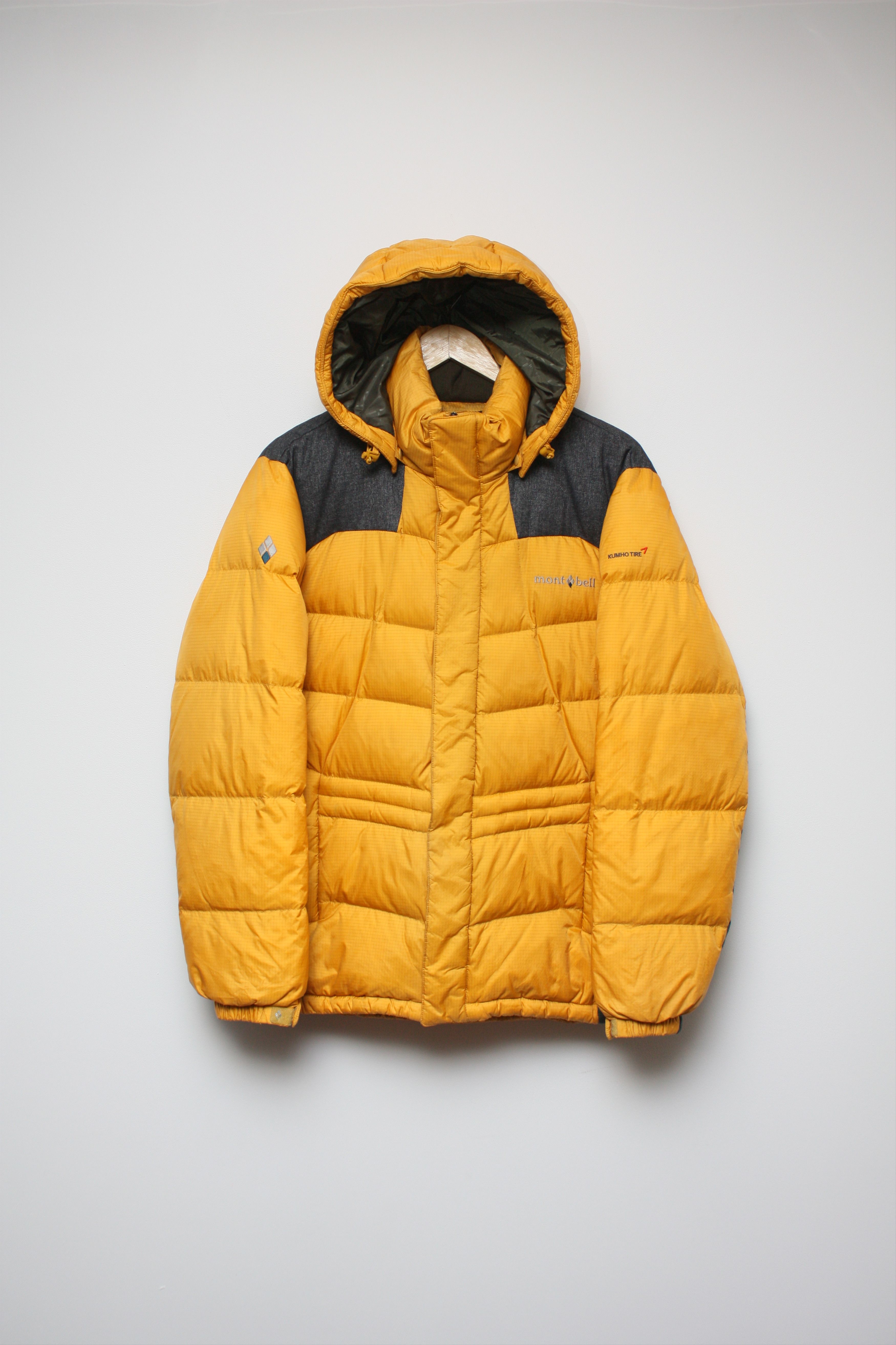 Montbell Montbell Yellow Puffer Down Jacket Size US M / EU 48-50 / 2 - 1 Thumbnail