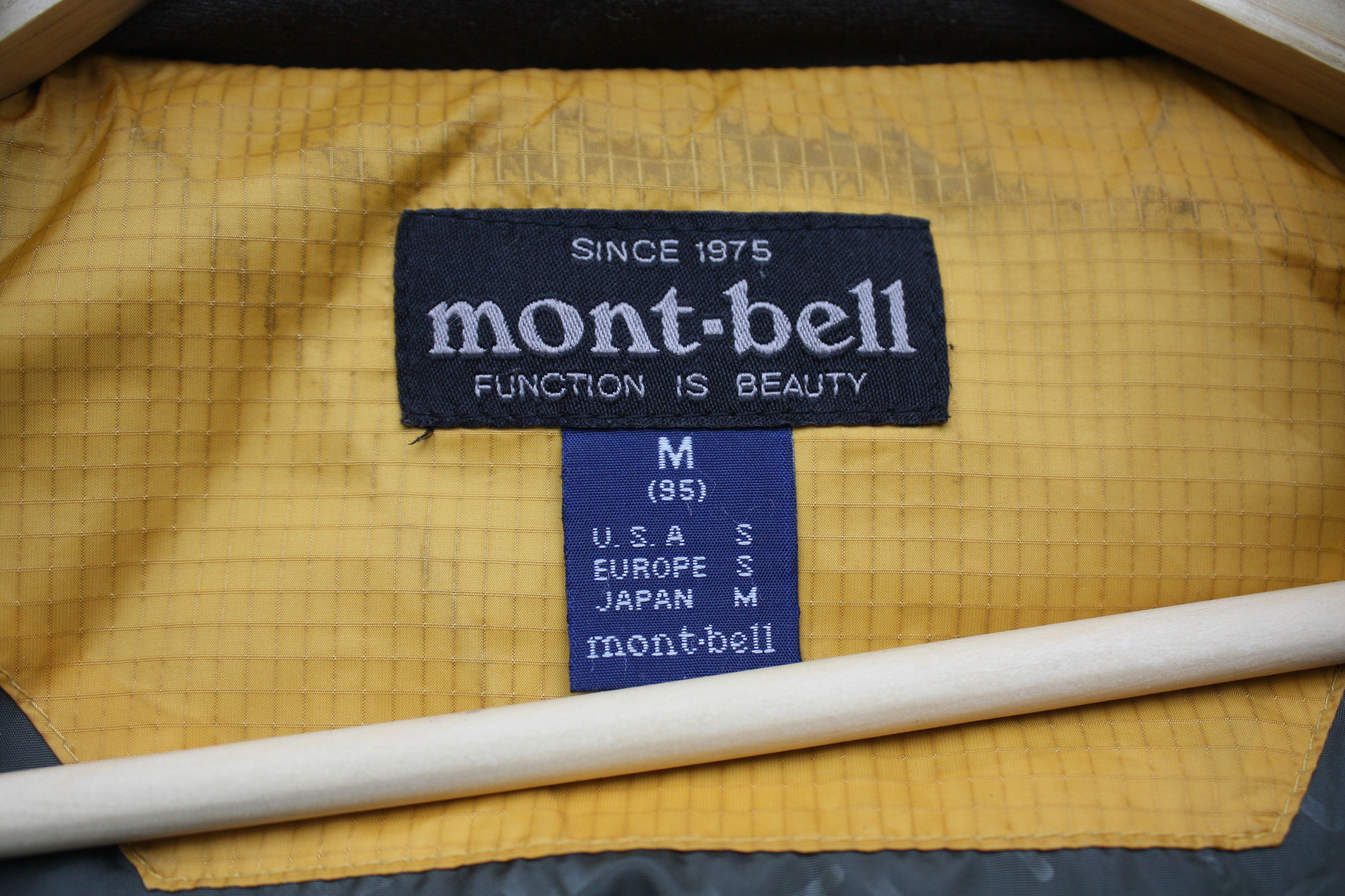 Montbell Montbell Yellow Puffer Down Jacket Size US M / EU 48-50 / 2 - 5 Thumbnail
