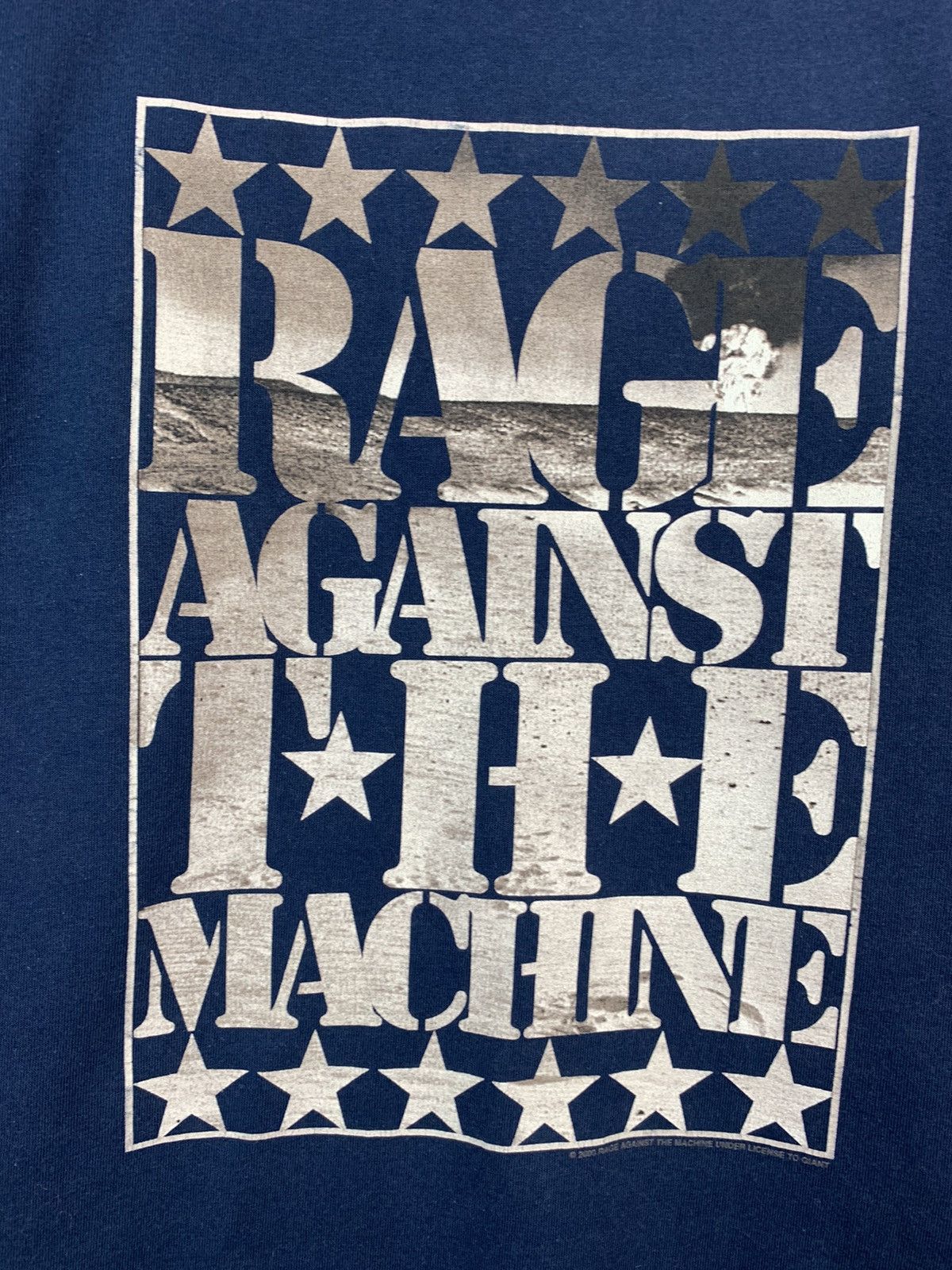 Band Tees × Rage Against The Machine × Vintage 2000 Rage Against the Machine Vintage Band Tee T Shirt Size US M / EU 48-50 / 2 - 3 Thumbnail