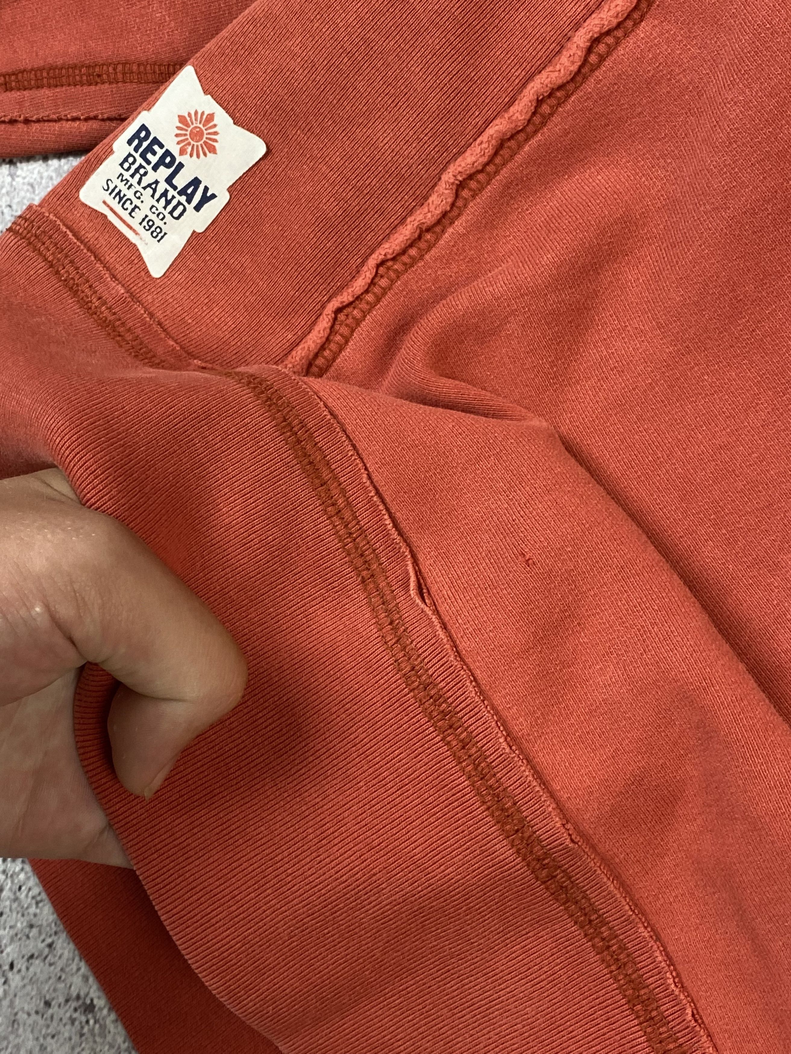 Replay × Vintage Vintage Replay Sweatshirt Big Spellout Logo Streetwear Y2K Size US M / EU 48-50 / 2 - 9 Thumbnail