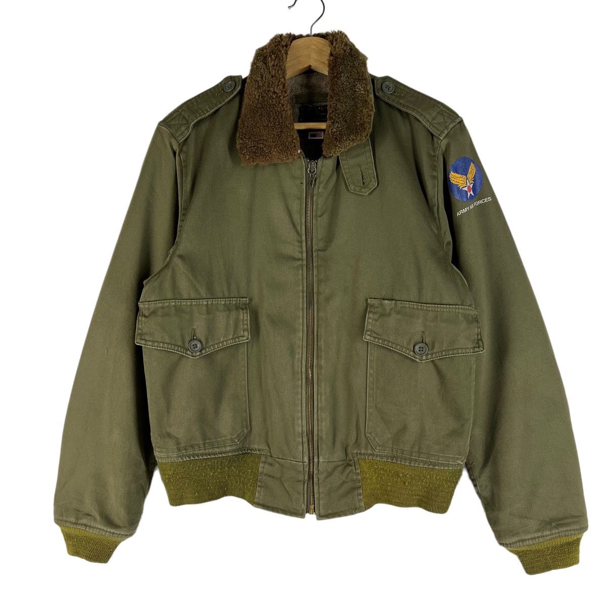 Vintage 🔥VINTAGE B-10 ARMY AIR FORCE L.SPIEWAK&SONS SHERPA | Grailed