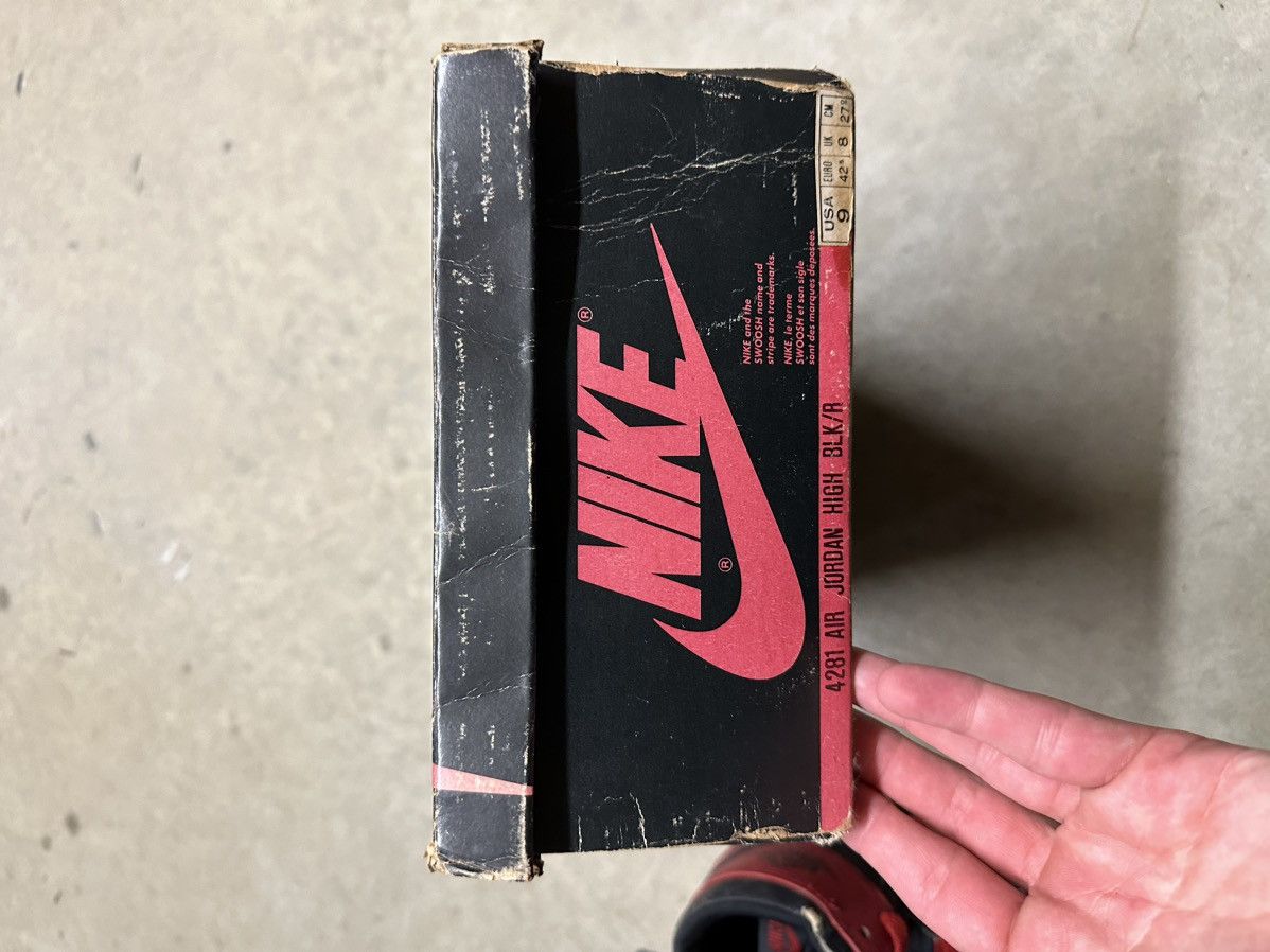Jordan Brand Air jordan 1 bred 1985 Size US 9 / EU 42 - 6 Thumbnail