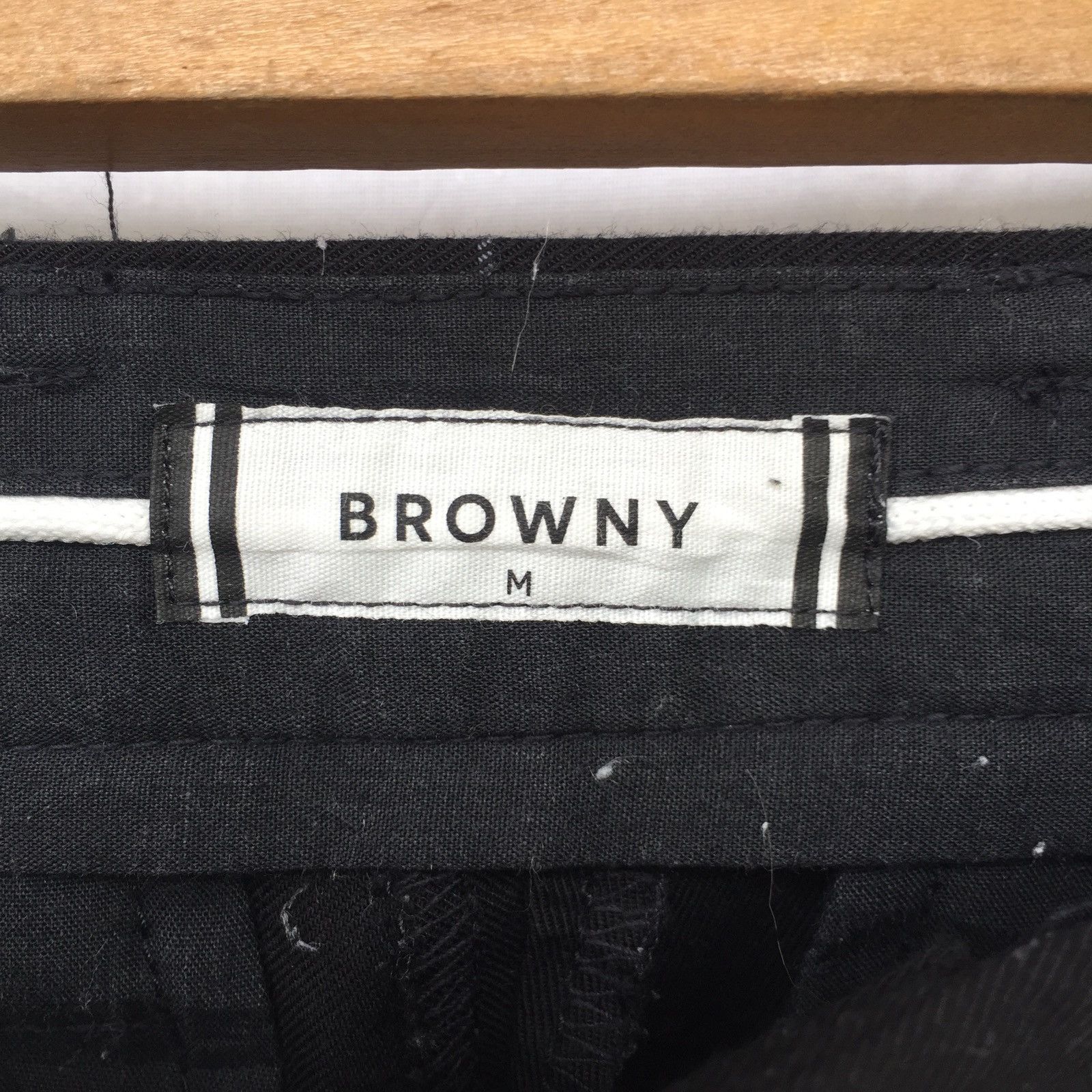 Japanese Brand Browny 🇯🇵 Checked Plaid Slim Fit Casual Pants Size US 31 - 4 Thumbnail