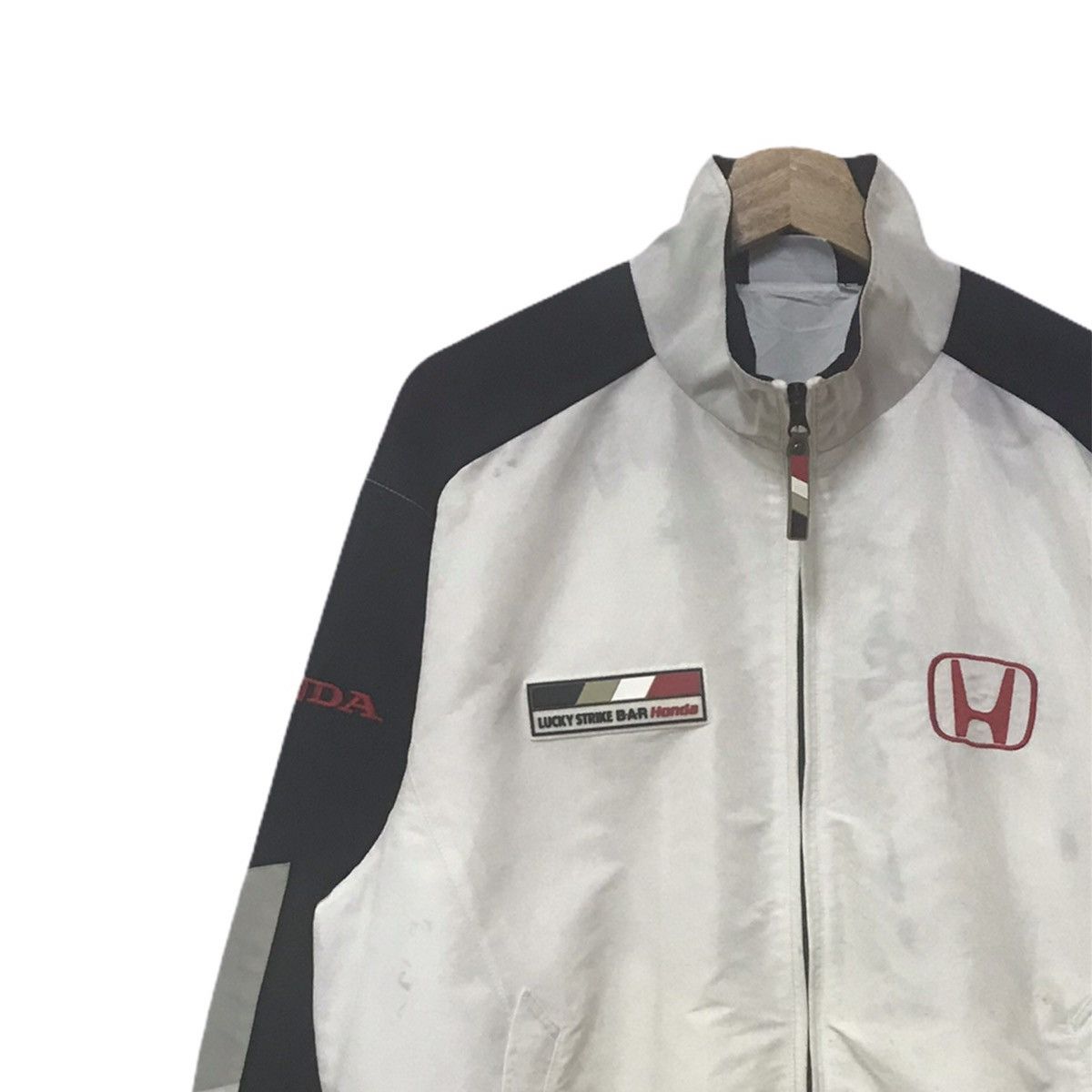 Honda Vintage Honda Luckystrike Motorsports Jacket Big Logo Size US L / EU 52-54 / 3 - 6 Thumbnail
