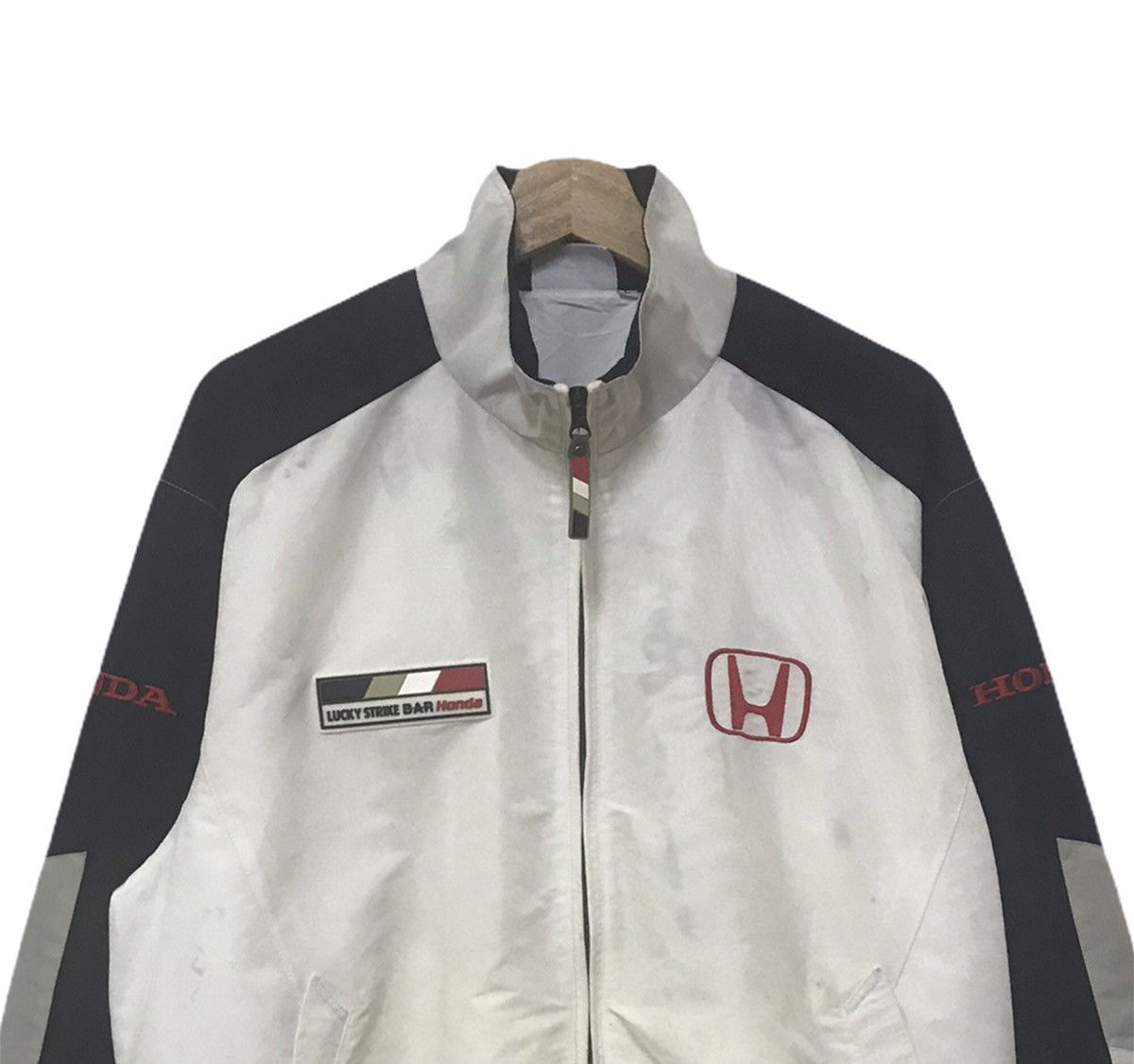 Honda Vintage Honda Luckystrike Motorsports Jacket Big Logo Size US L / EU 52-54 / 3 - 5 Thumbnail