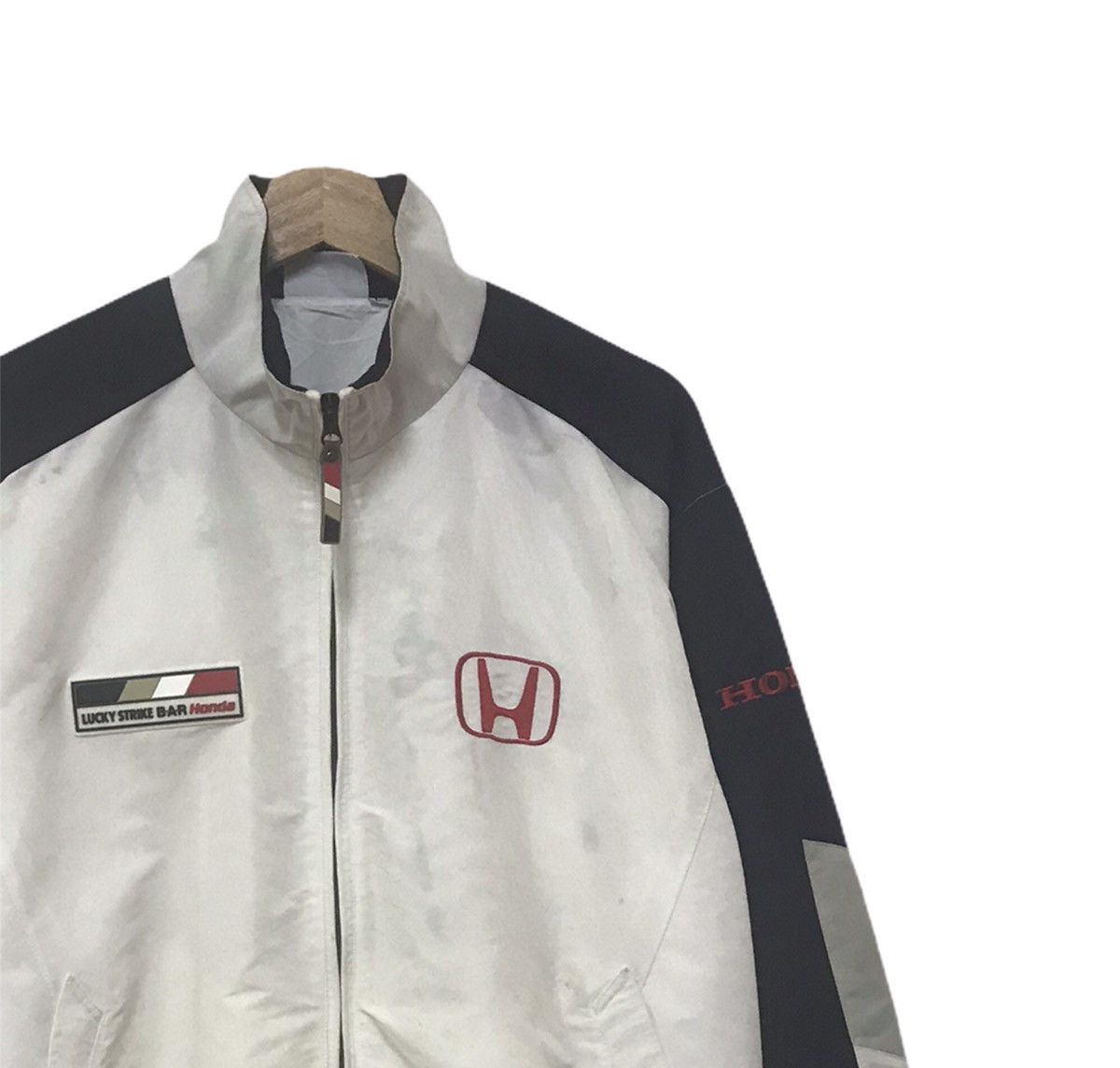 Honda Vintage Honda Luckystrike Motorsports Jacket Big Logo Size US L / EU 52-54 / 3 - 7 Thumbnail