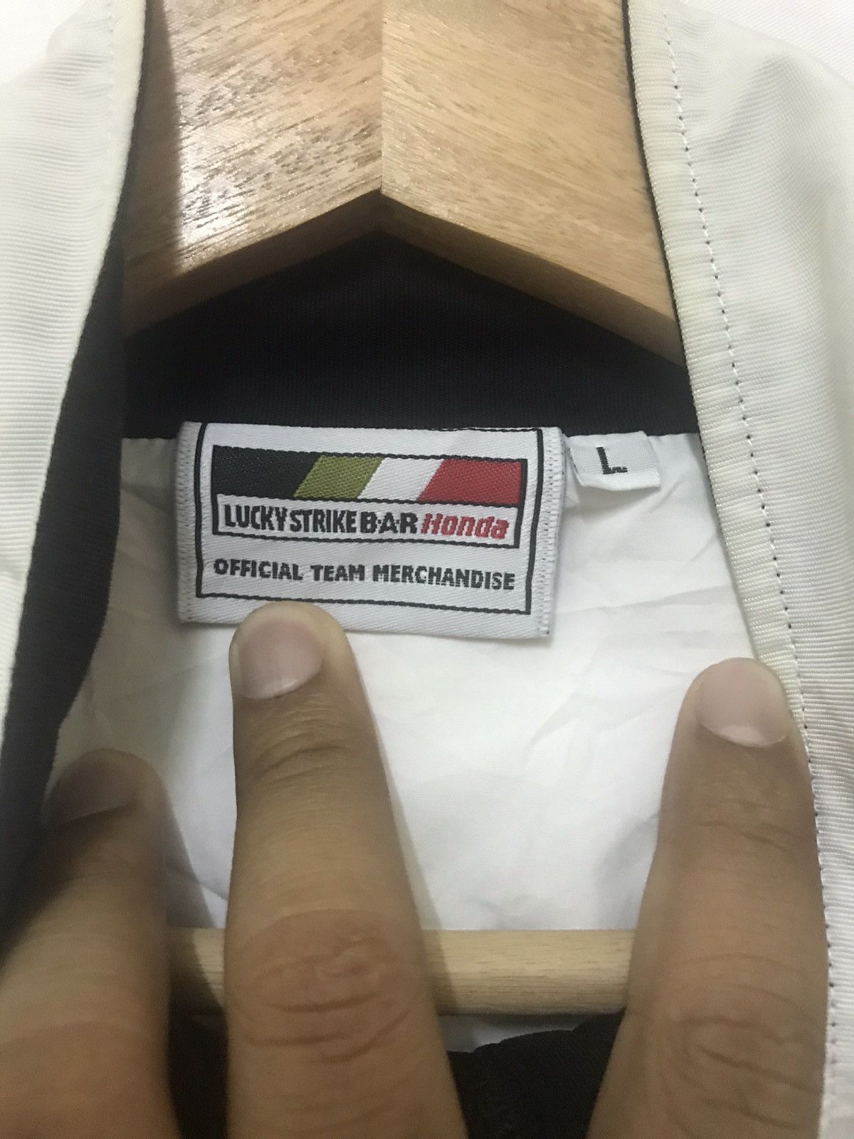 Honda Vintage Honda Luckystrike Motorsports Jacket Big Logo Size US L / EU 52-54 / 3 - 18 Thumbnail