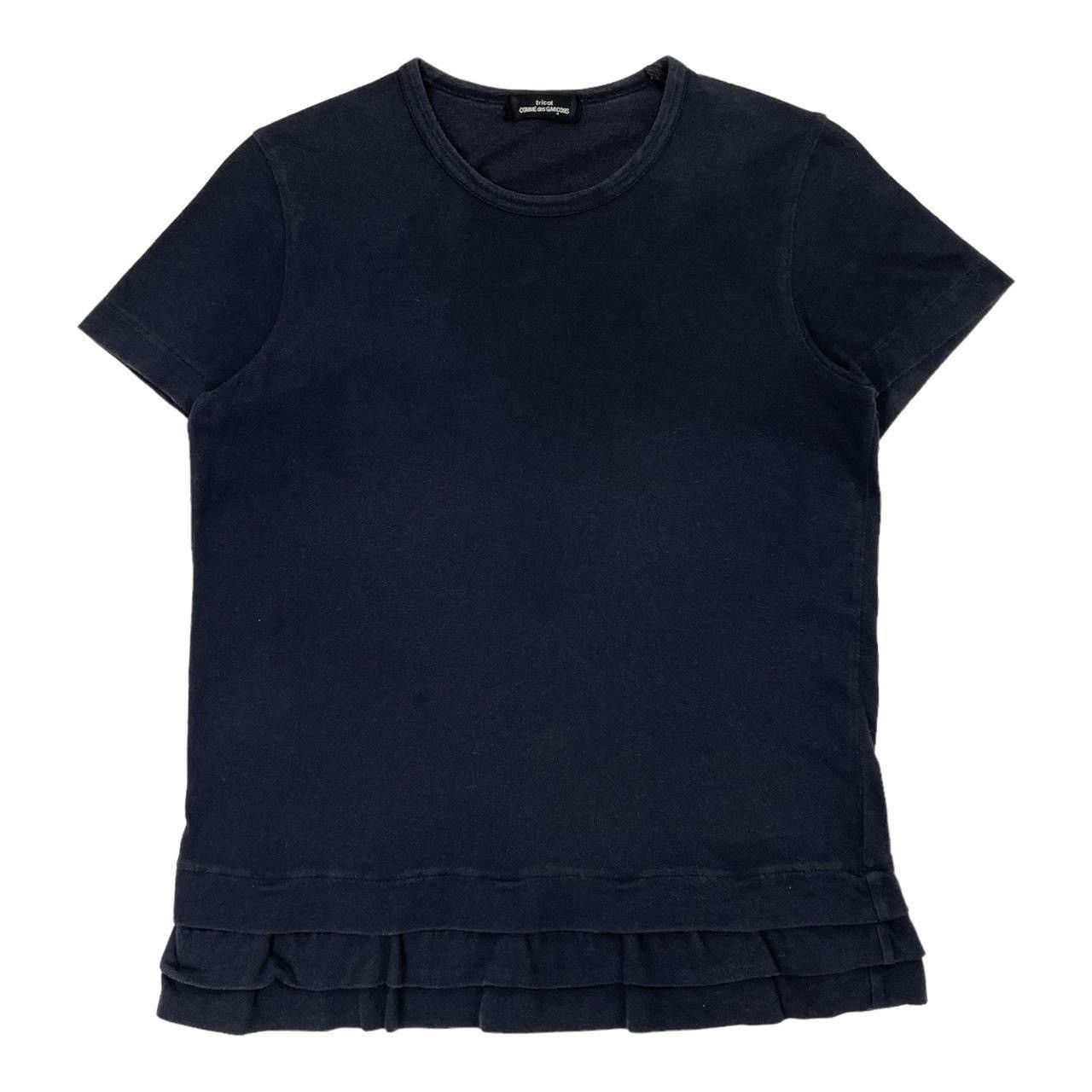 Tricot Comme des Garcons Vintage Comme Des Garçons Tricot T-Shirt Frilly Ruffle Top Size XS / US 0-2 / IT 36-38 - 1 Thumbnail