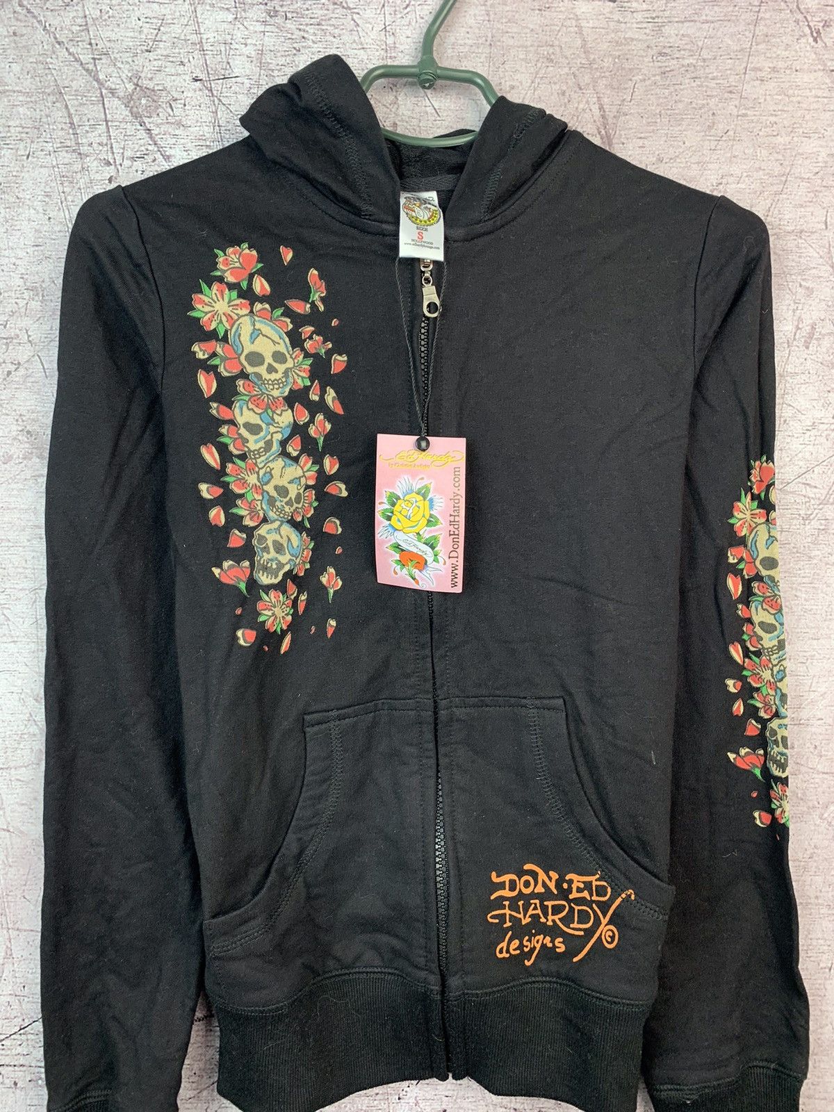 Christian Audigier Ed hardy Christian Audigier Zip Hoodie Size S / US 4 / IT 40 - 3 Thumbnail