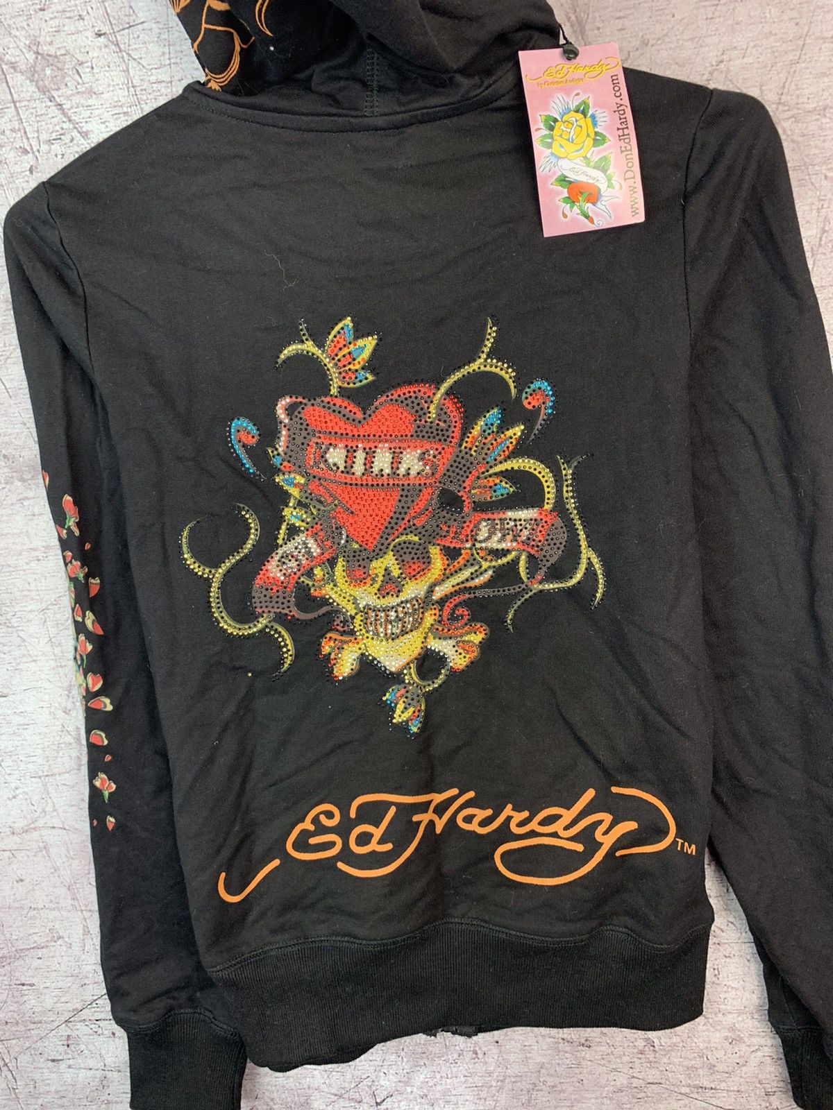Christian Audigier Ed hardy Christian Audigier Zip Hoodie Size S / US 4 / IT 40 - 17 Thumbnail