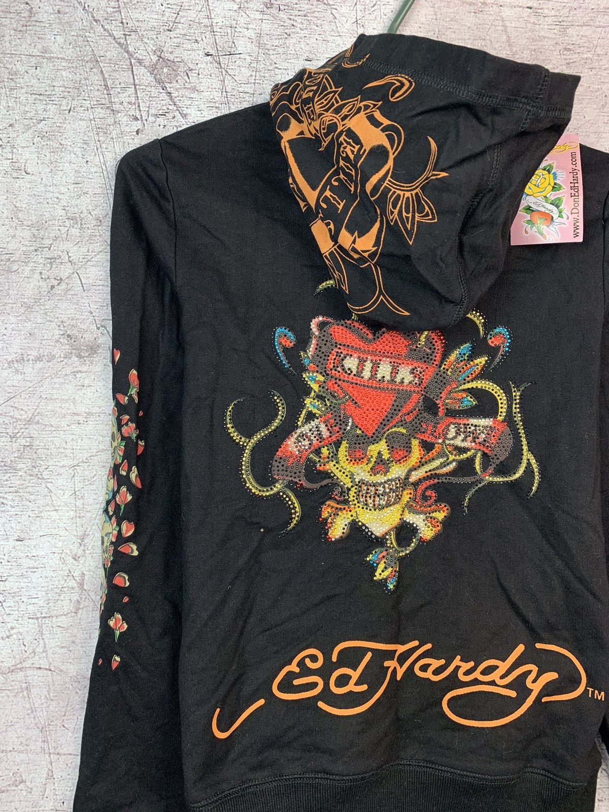 Christian Audigier Ed hardy Christian Audigier Zip Hoodie Size S / US 4 / IT 40 - 5 Thumbnail