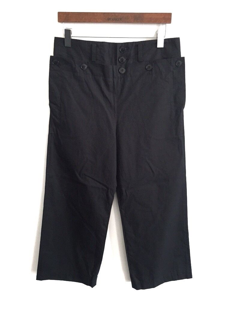 Yohji Yamamoto Yohji Yamamoto Minimal Double Waist Runway Pants Size US 31 - 2 Thumbnail