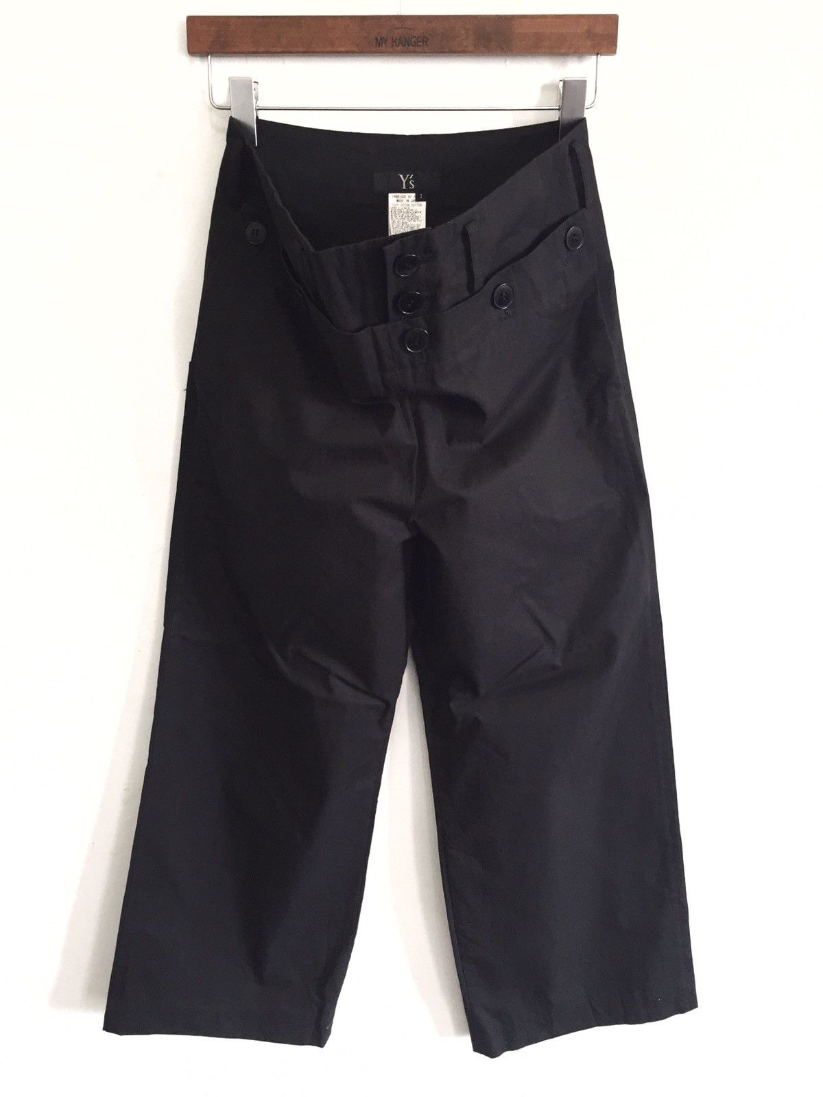 Yohji Yamamoto Yohji Yamamoto Minimal Double Waist Runway Pants Size US 31 - 3 Thumbnail