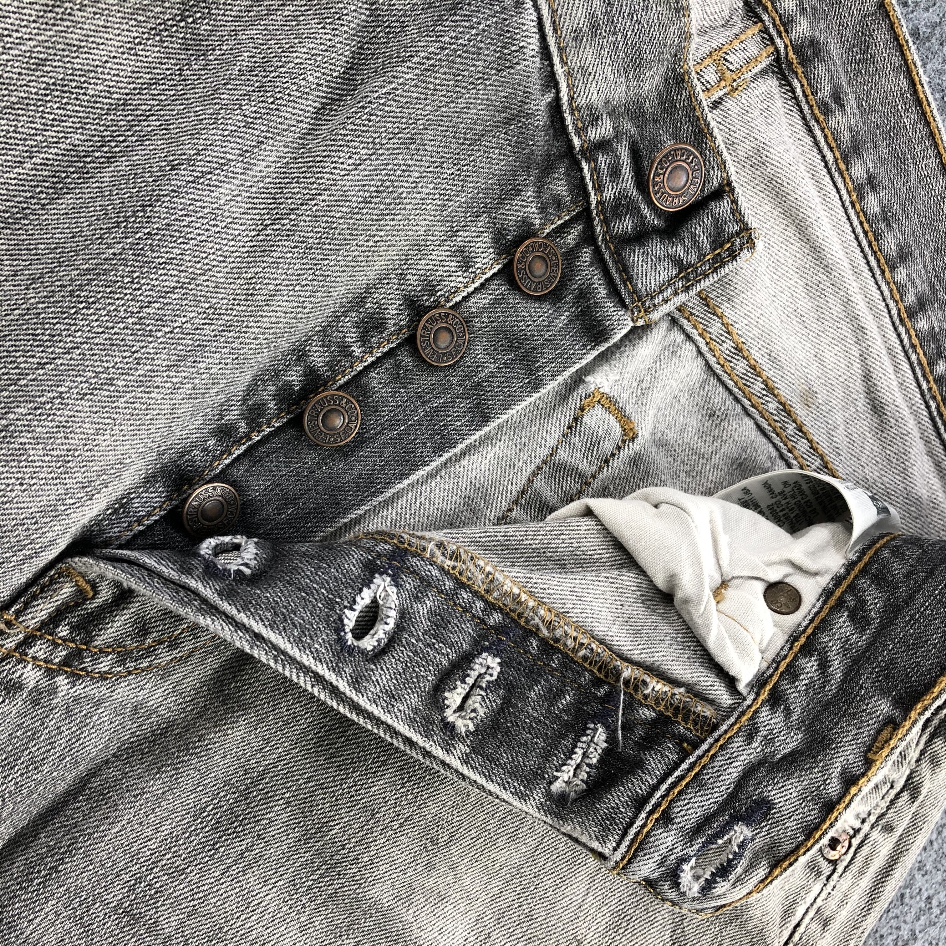 Levi's × Vintage Vintage Levis 501 Earth Tone Jeans-J1493 Size US 32 / EU 48 - 11 Thumbnail