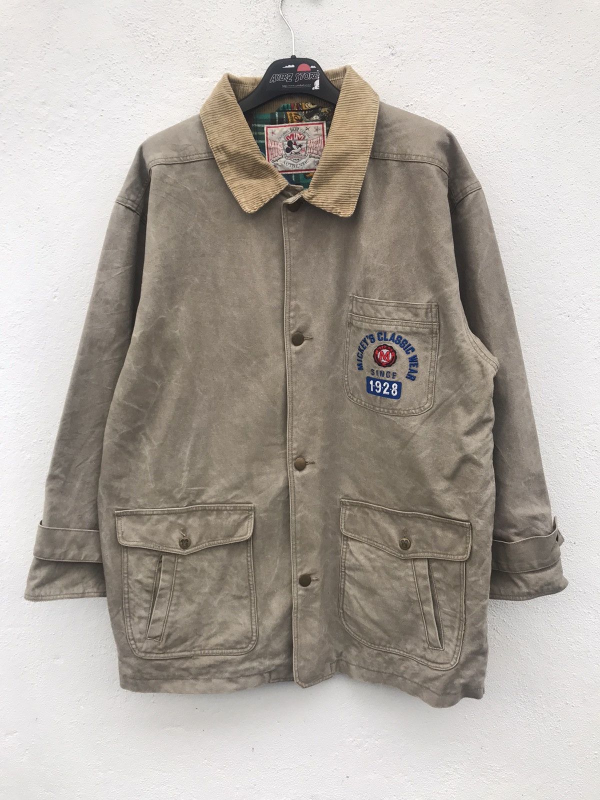 Mickey Mouse Vintage Mickey Mouse Hunting Jackets Size US M / EU 48-50 / 2 - 2 Thumbnail
