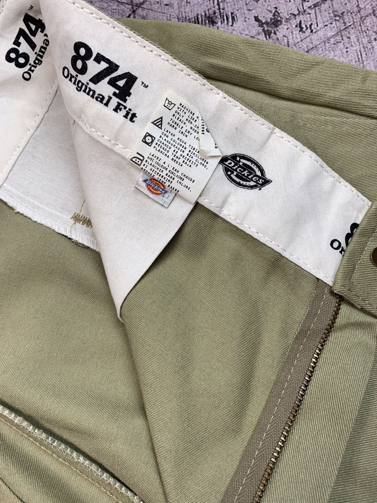 Dickies × Vintage Dickies 874 Vintage Mens Chino Pants Workwear Size US 38 / EU 54 - 4 Thumbnail