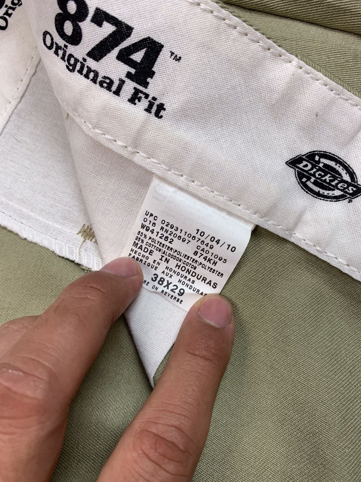 Dickies × Vintage Dickies 874 Vintage Mens Chino Pants Workwear Size US 38 / EU 54 - 5 Thumbnail
