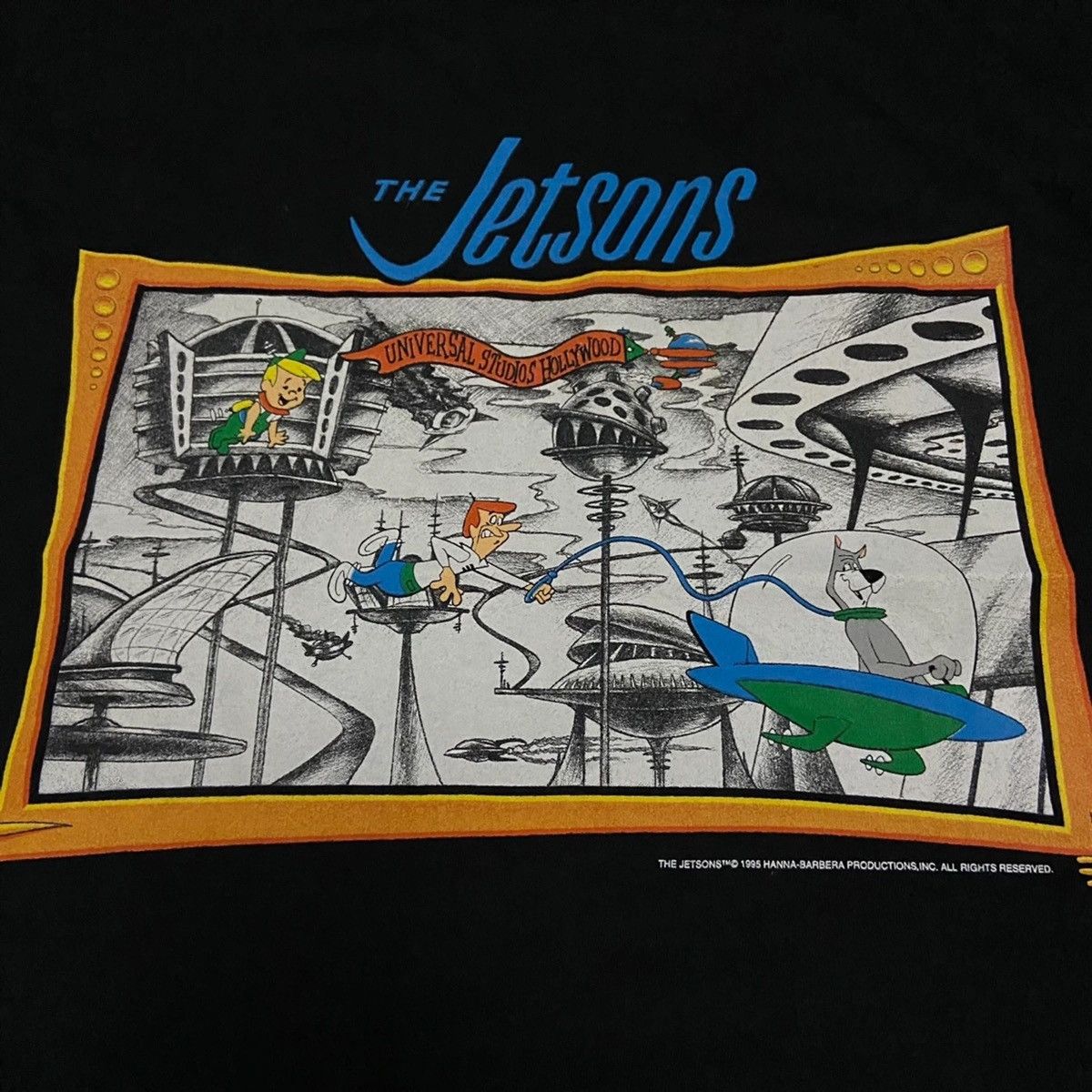 Cartoon Network Vintage 90s the jetsons by hanna barbera tshirt Size US M / EU 48-50 / 2 - 2 Thumbnail