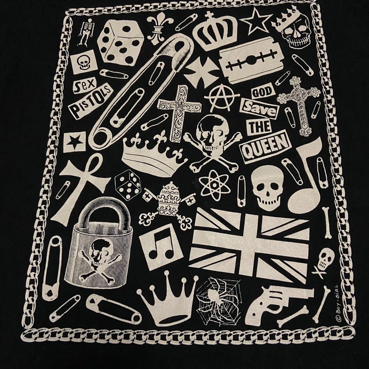 Band Tees Vintage 90s sex pistols tshirt god save the queen Size US M / EU 48-50 / 2 - 2 Thumbnail