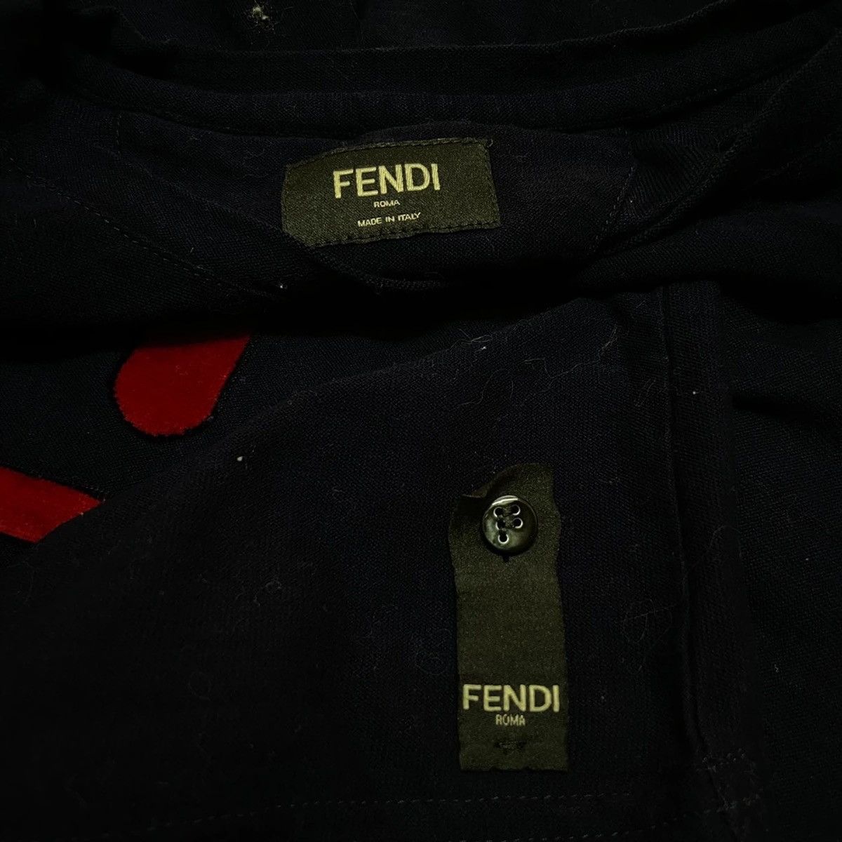 Fendi Fendi tshirt italy Size US M / EU 48-50 / 2 - 3 Thumbnail