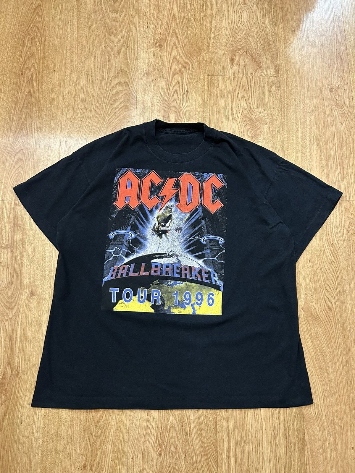 Vintage Vintage 1996 90s AC/DC Ballbreaker Europe Tour T-Shirt | Grailed