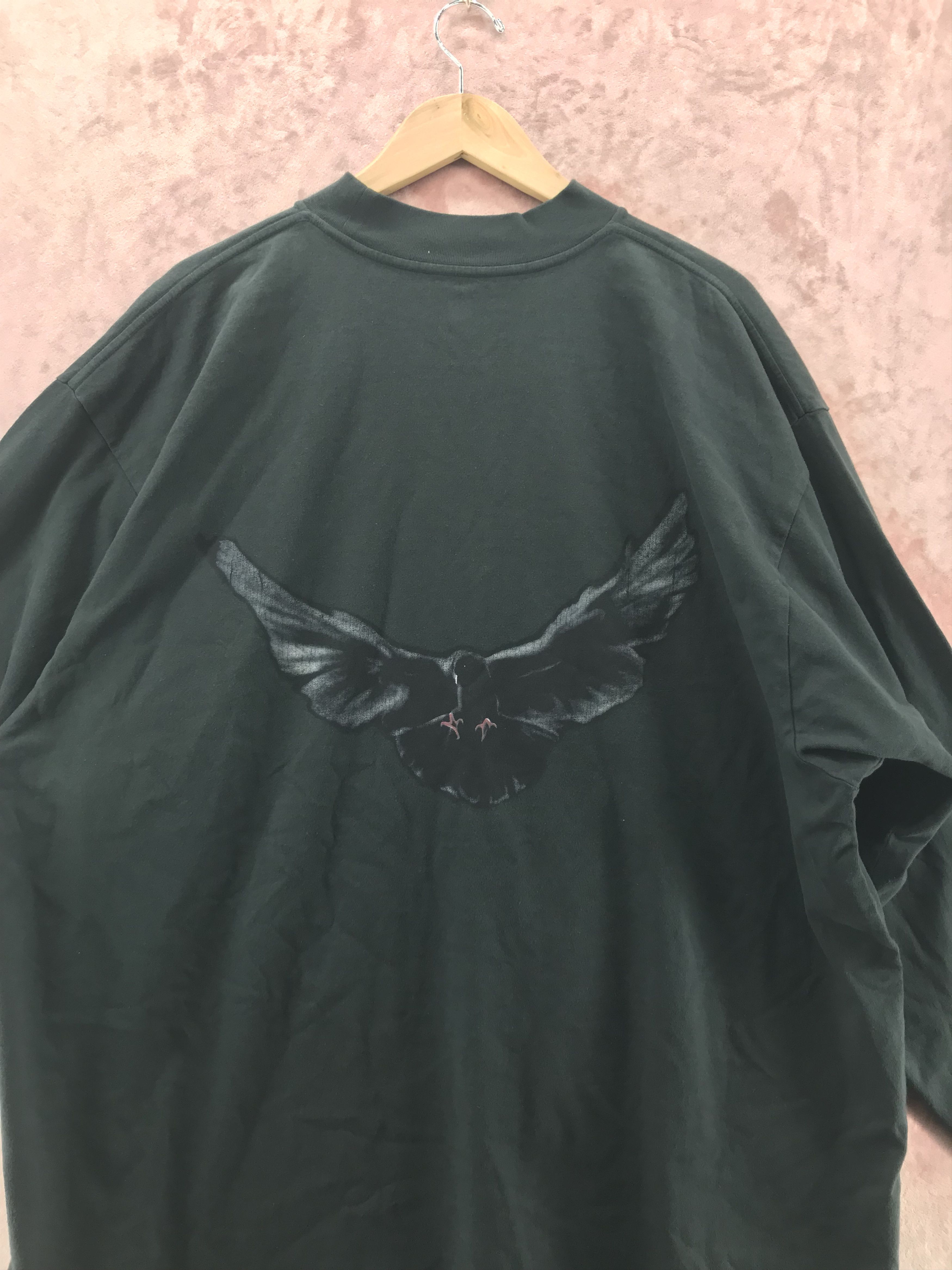 Gap × Kanye West Yeezy Gap by Balenciaga Dove Longsleeve Tee Black XL Size US XL / EU 56 / 4 - 3 Thumbnail