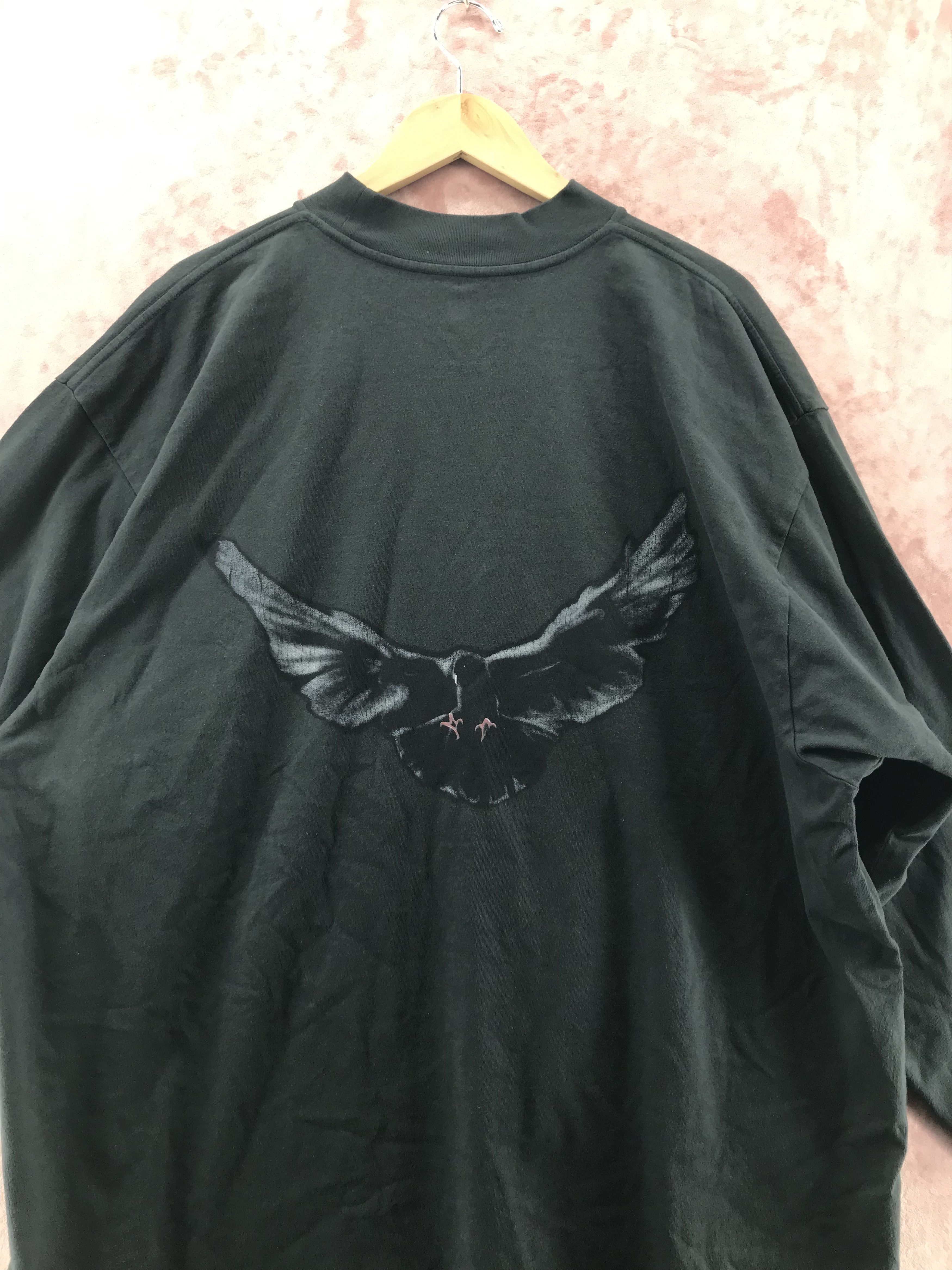 Gap × Kanye West Yeezy Gap by Balenciaga Dove Longsleeve Tee Black XL Size US XL / EU 56 / 4 - 1 Thumbnail