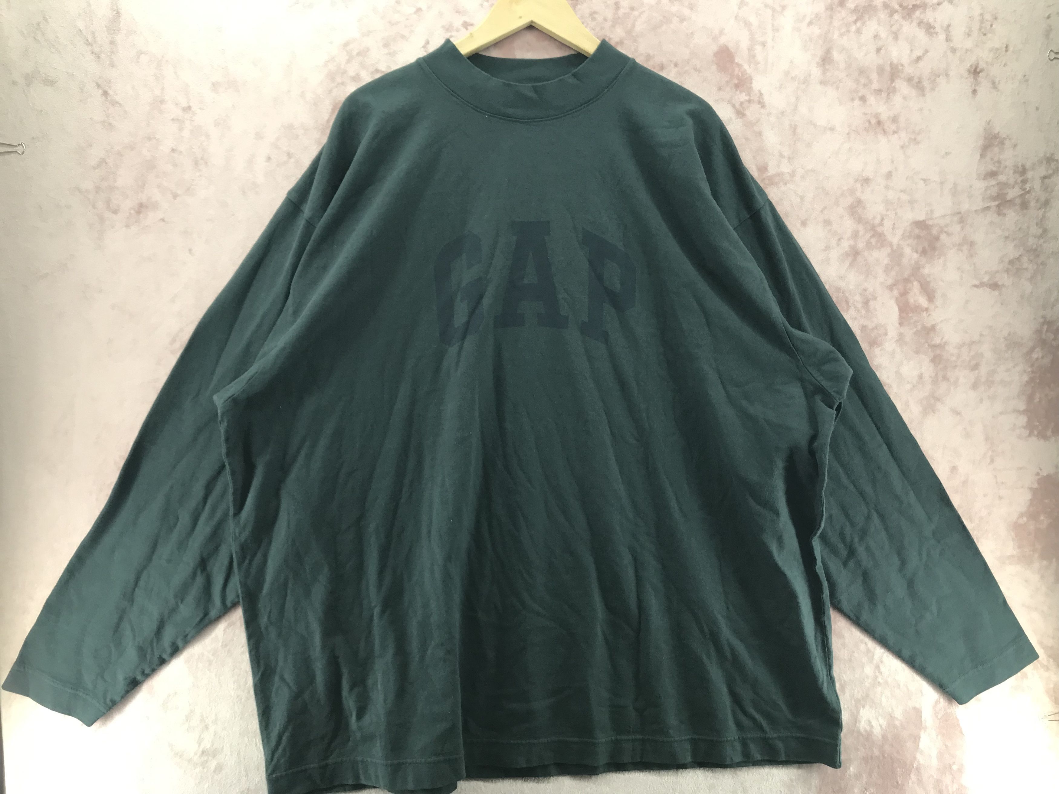 Gap × Kanye West Yeezy Gap by Balenciaga Dove Longsleeve Tee Black XL Size US XL / EU 56 / 4 - 2 Thumbnail