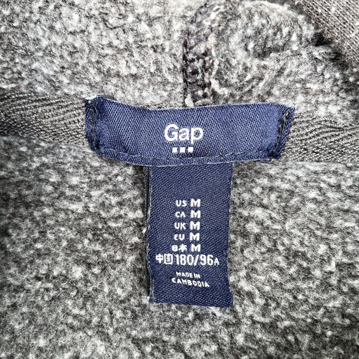 Gap × Vintage Vintage Faded Gap Hoodie Sweatshirts America Flag Size US M / EU 48-50 / 2 - 7 Thumbnail